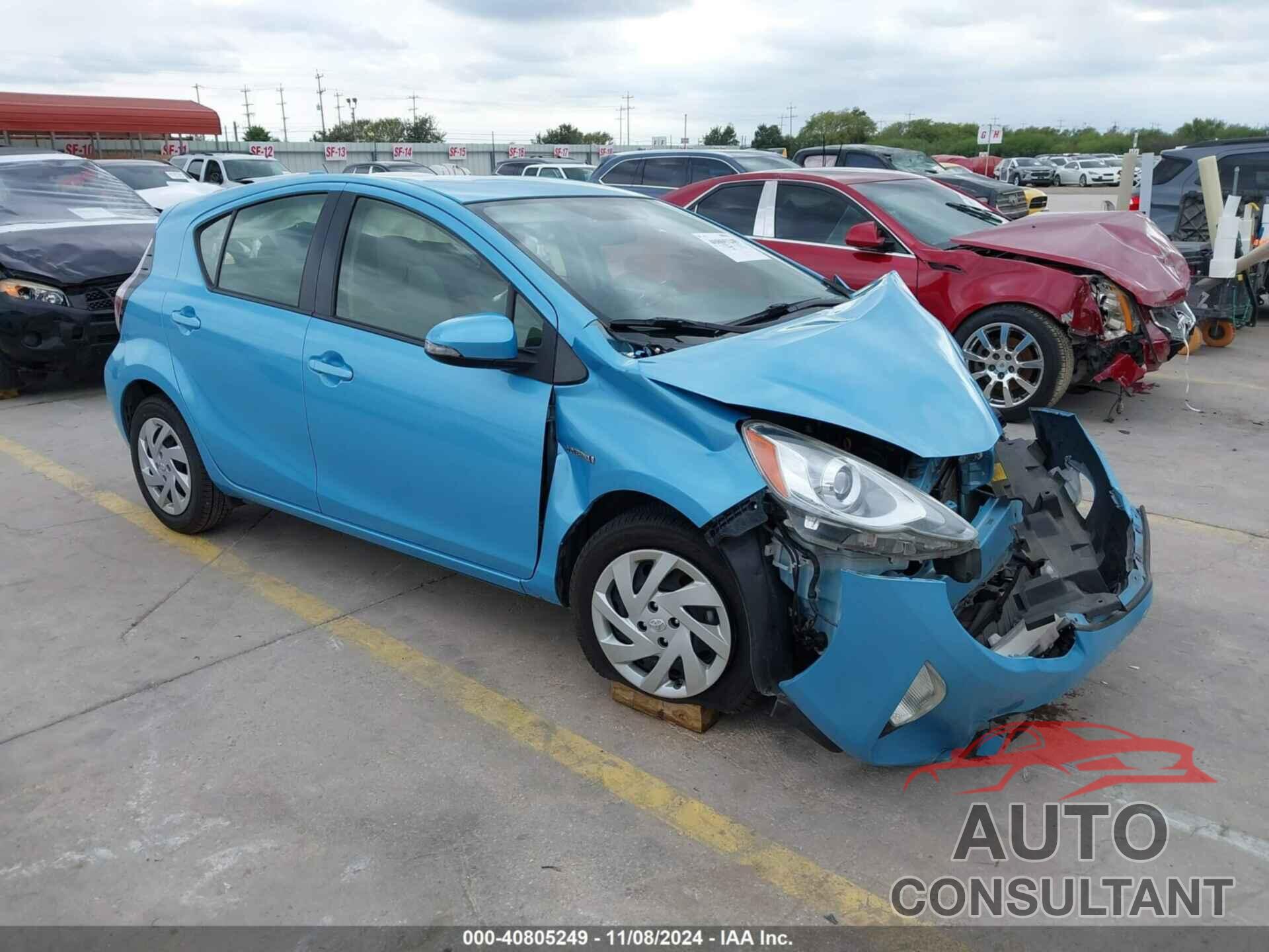 TOYOTA PRIUS C 2015 - JTDKDTB33F1091614