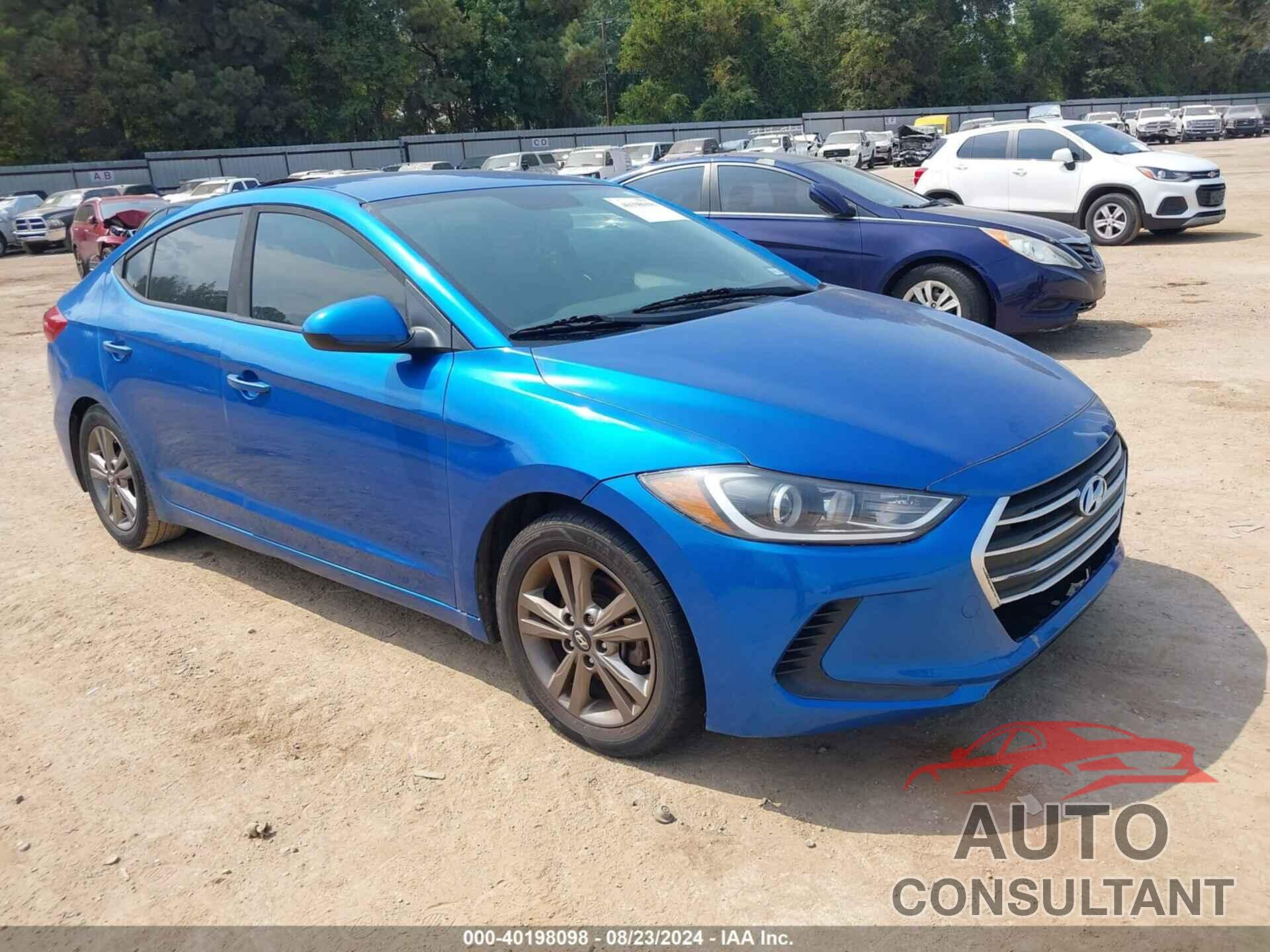 HYUNDAI ELANTRA 2017 - 5NPD84LF4HH005928