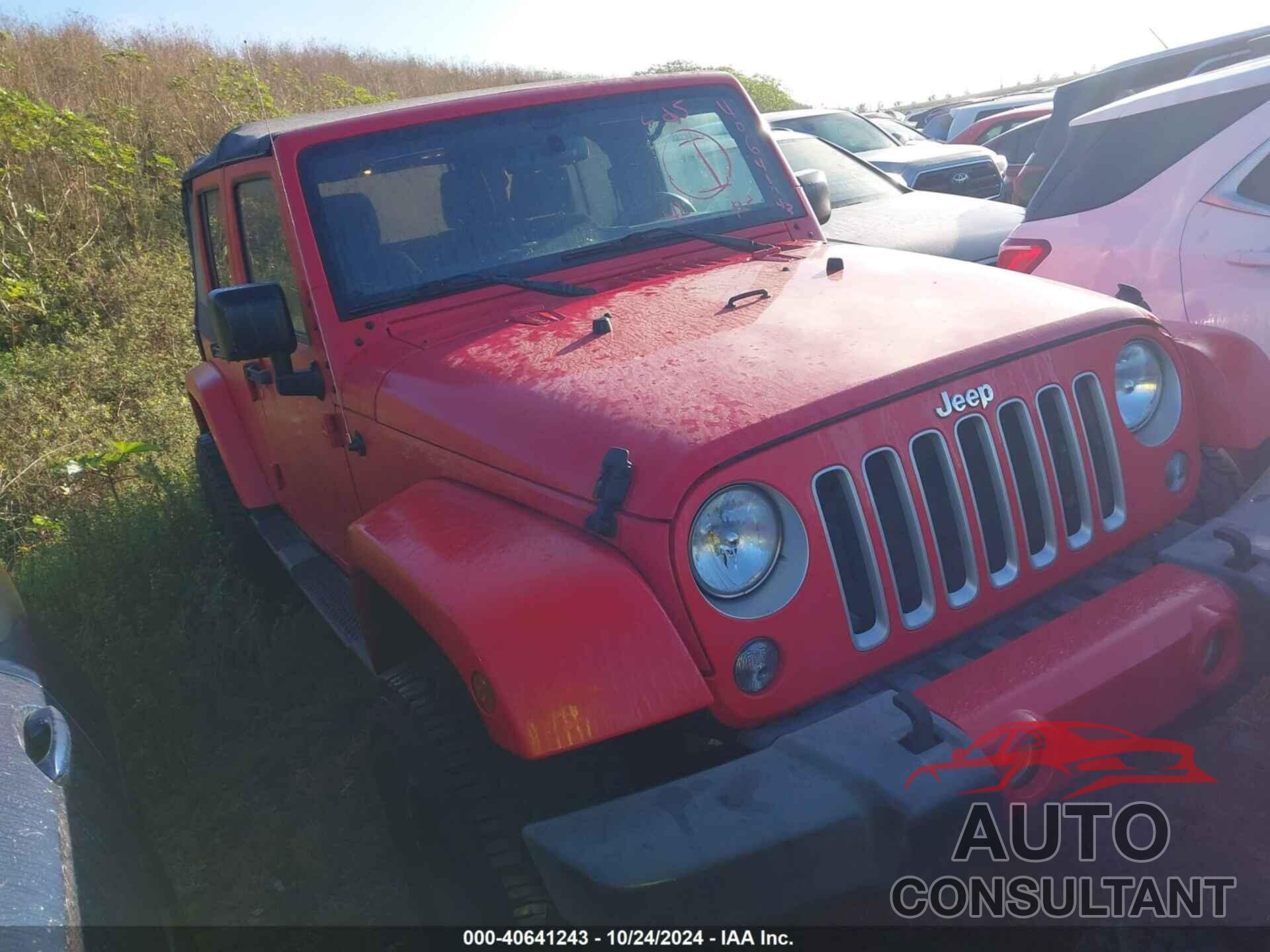 JEEP WRANGLER UNLIMITED 2016 - 1C4HJWEG8GL239426