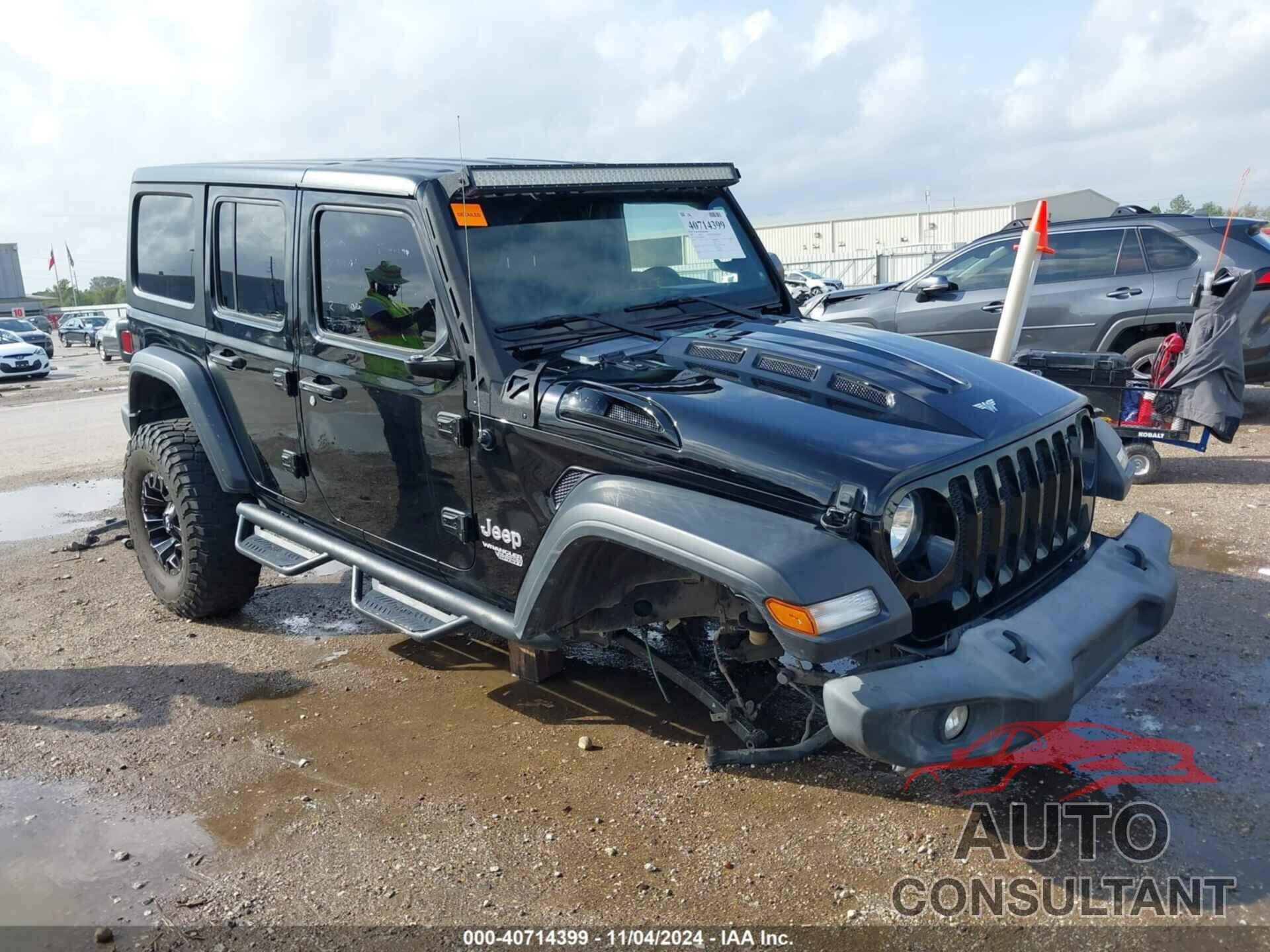 JEEP WRANGLER UNLIMITED 2018 - 1C4HJXDN8JW240037