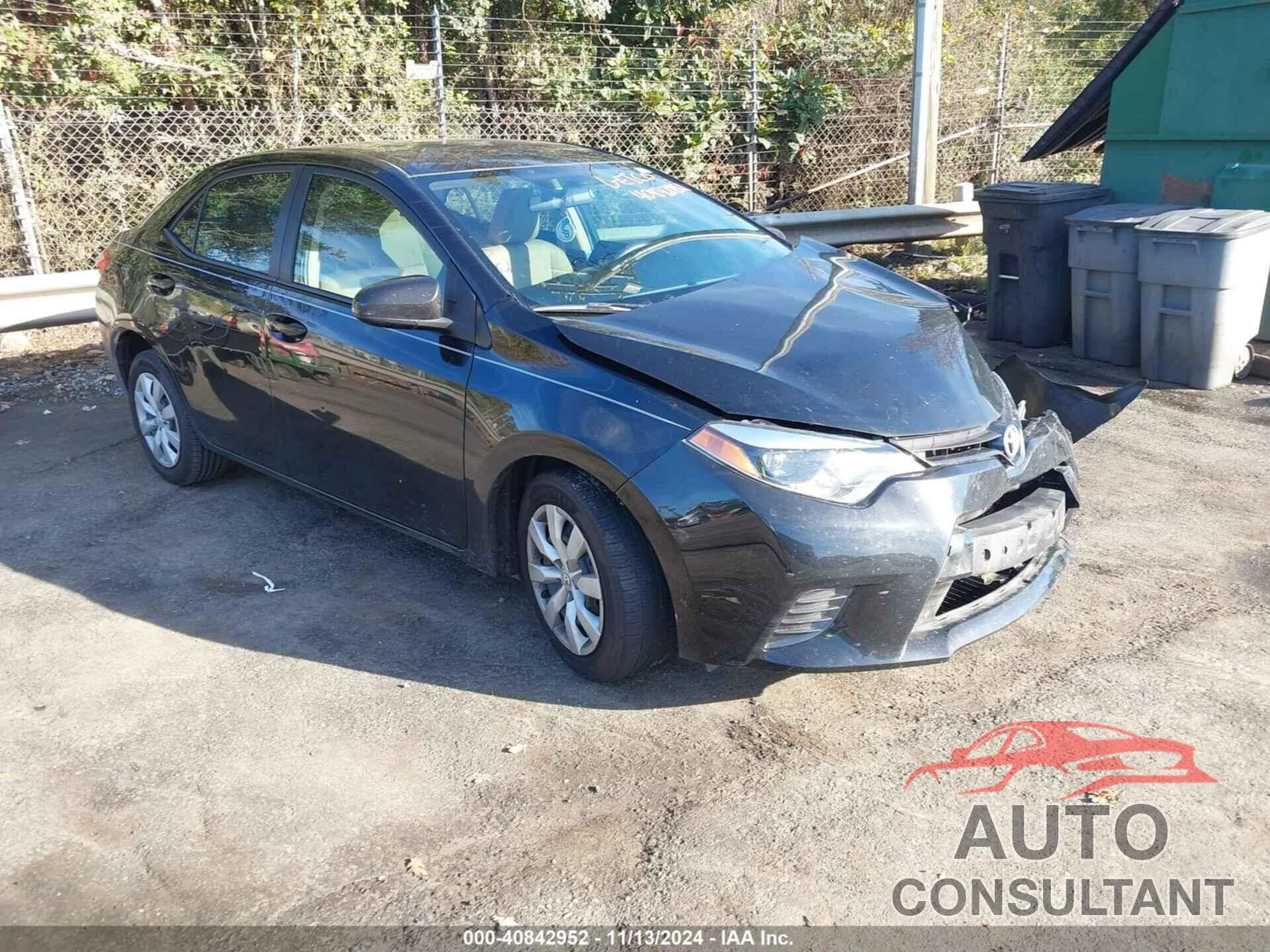 TOYOTA COROLLA 2015 - 2T1BURHE8FC468638