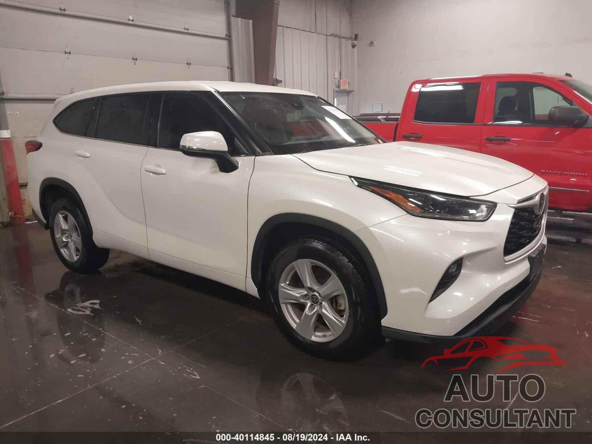 TOYOTA HIGHLANDER 2021 - 5TDZZRAH6MS050054