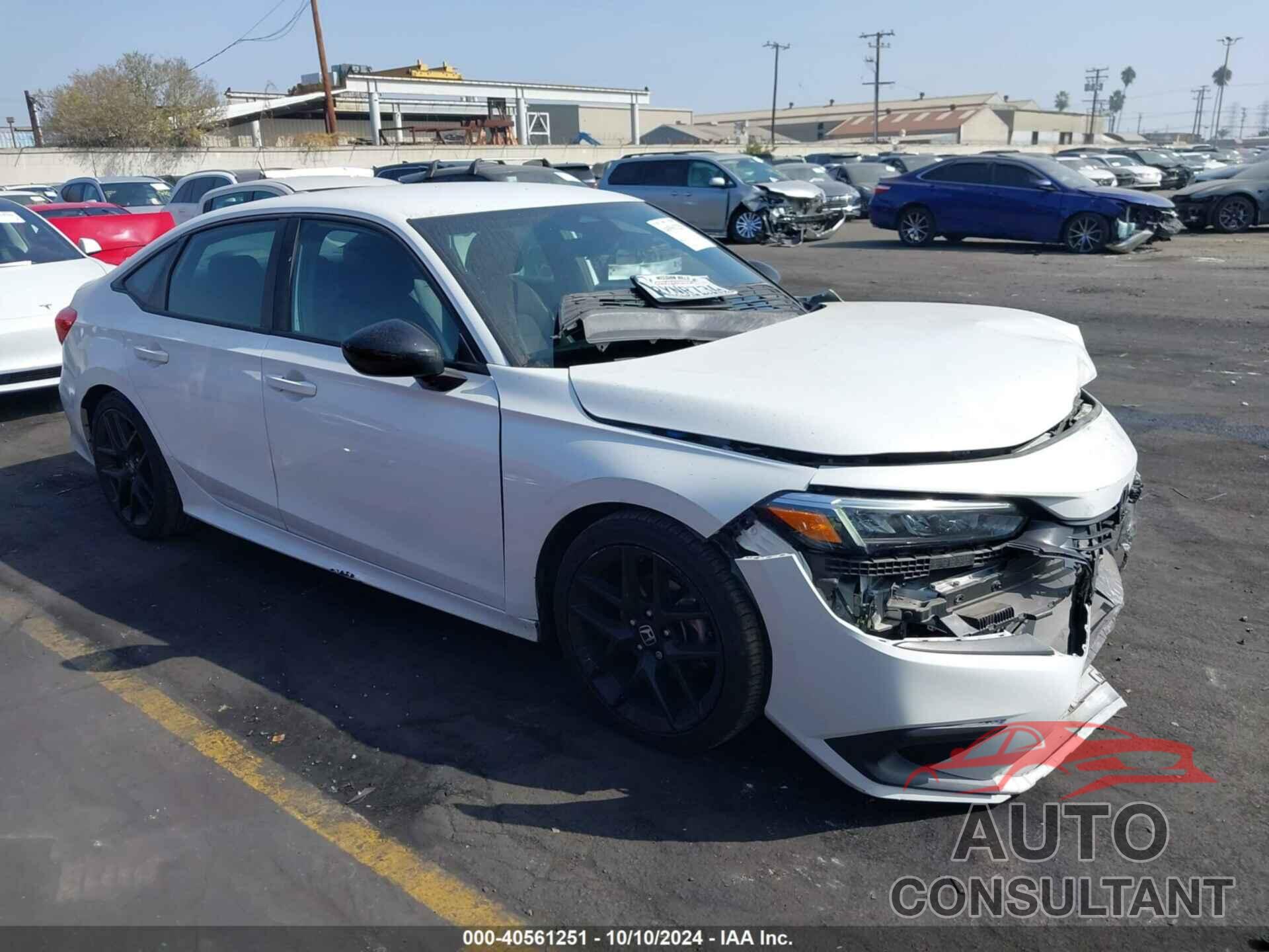 HONDA CIVIC 2022 - 2HGFE2F51NH537751