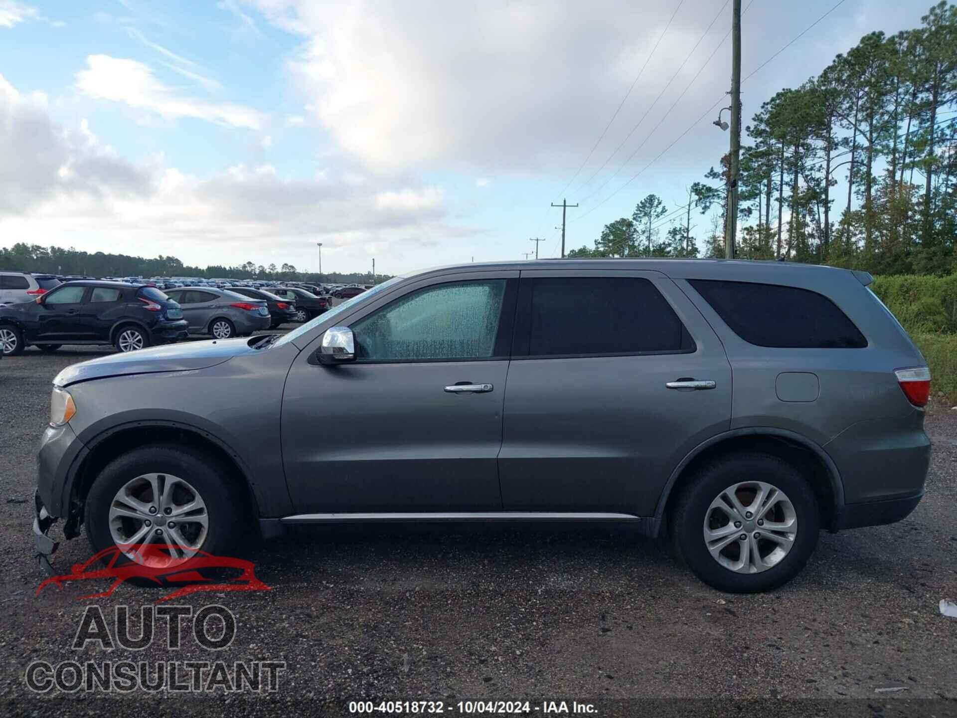 DODGE DURANGO 2011 - 1D4RD2GG1BC742101