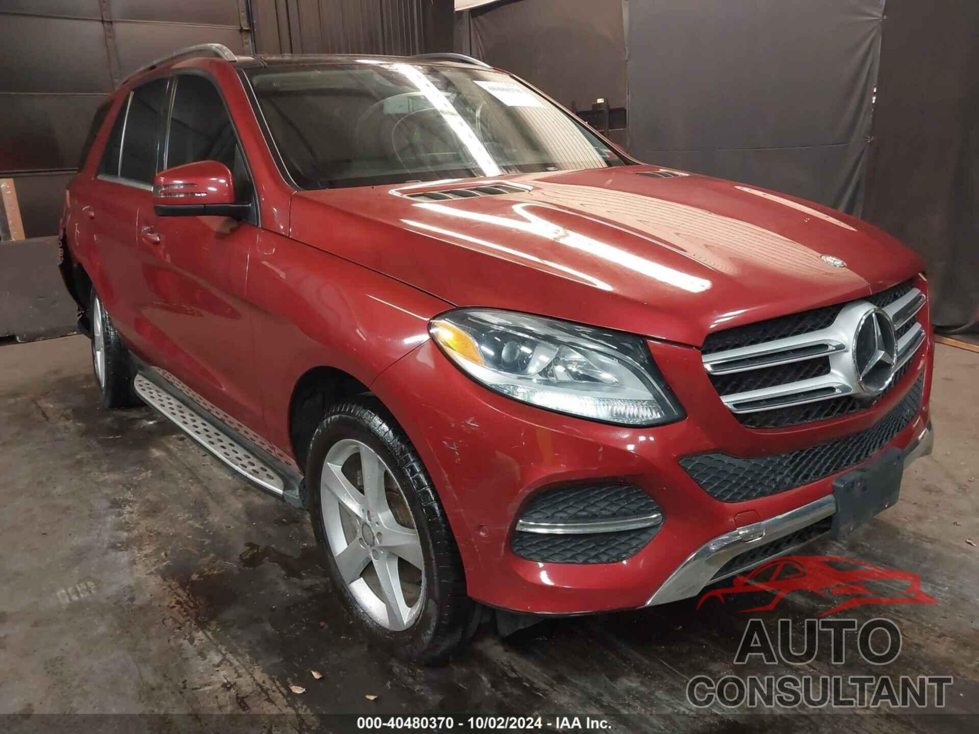 MERCEDES-BENZ GLE 350 2016 - 4JGDA5HB7GA743918