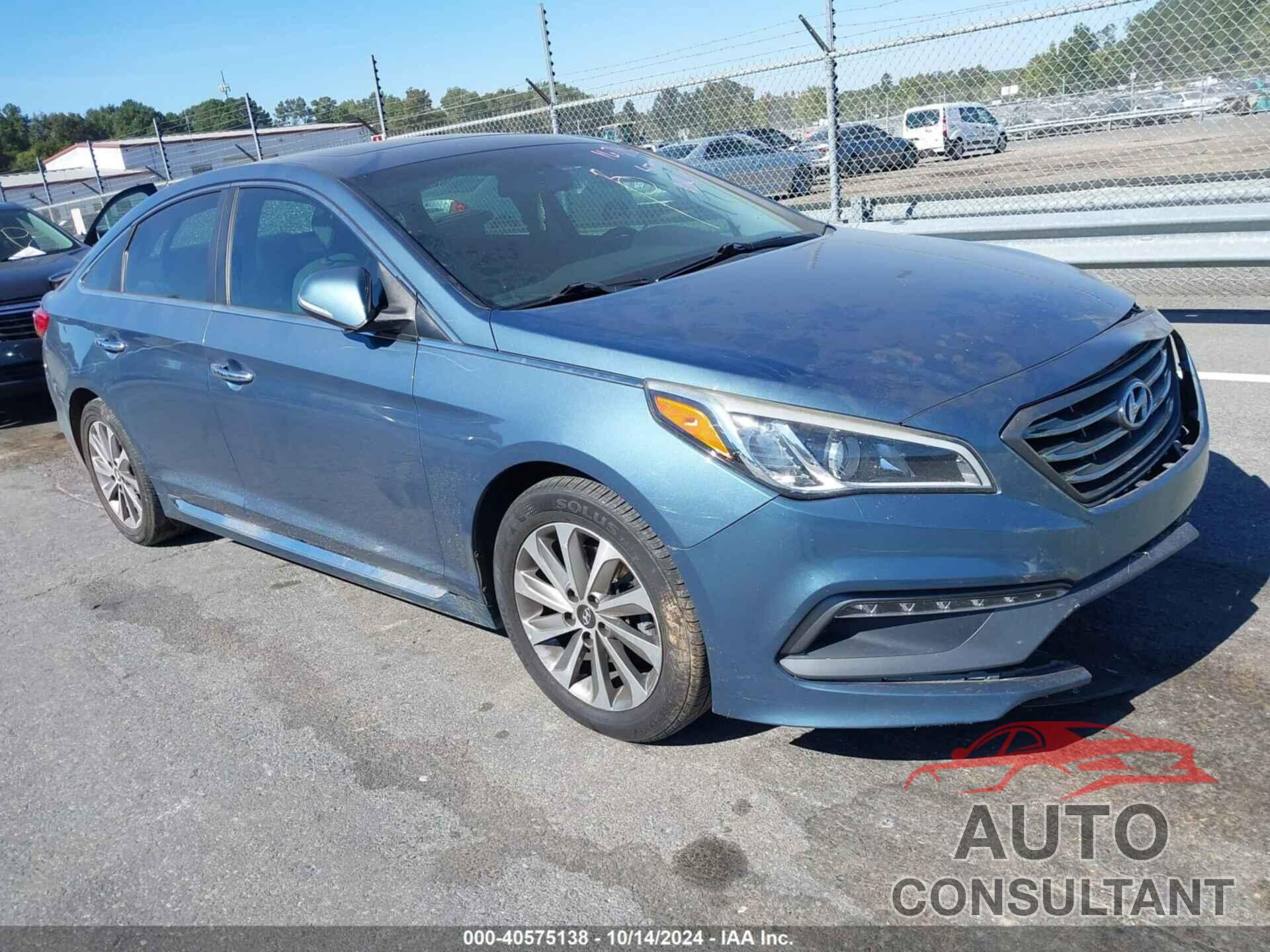 HYUNDAI SONATA 2016 - 5NPE34AFXGH424757