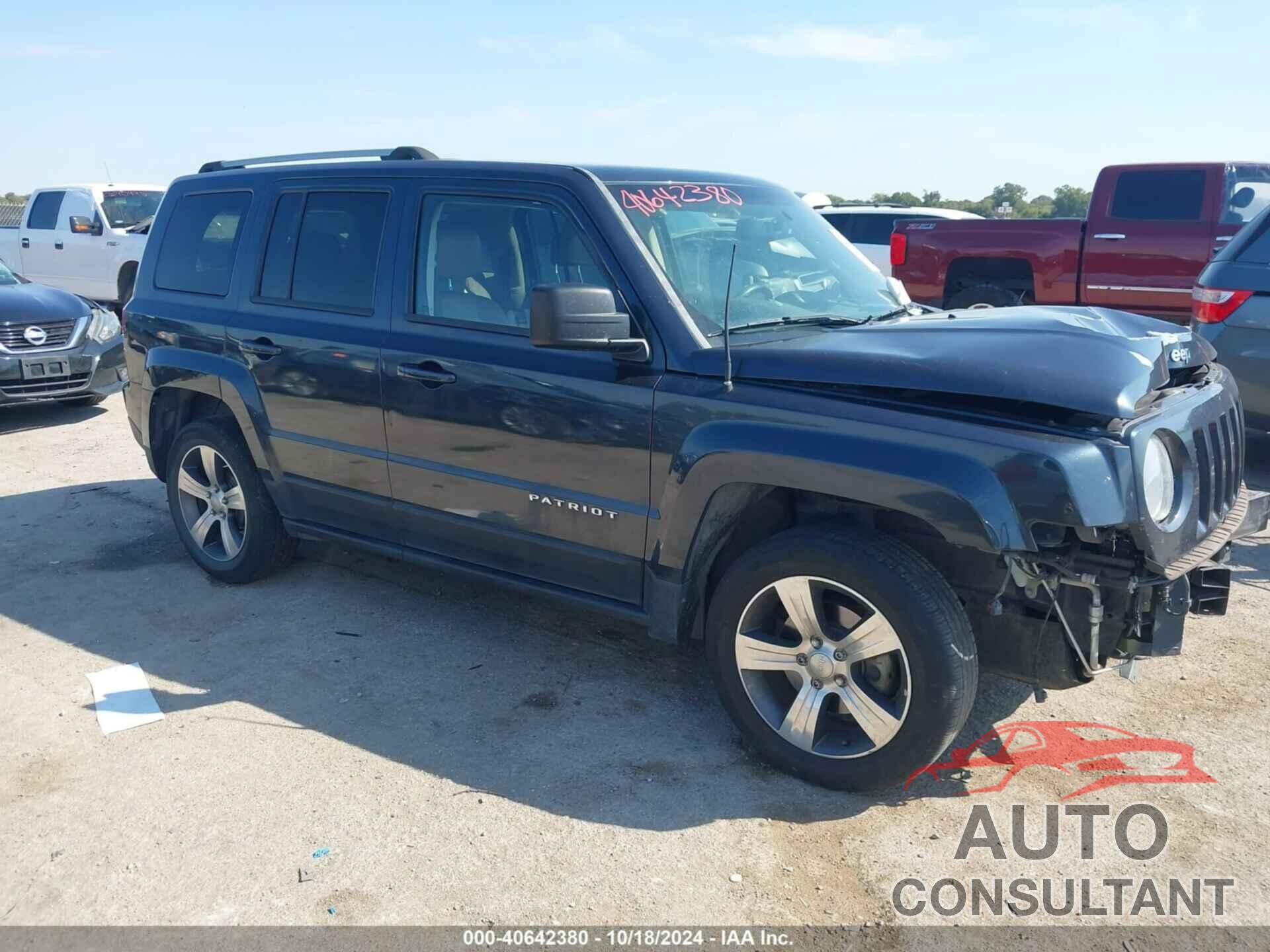 JEEP PATRIOT 2016 - 1C4NJPFA3GD589138