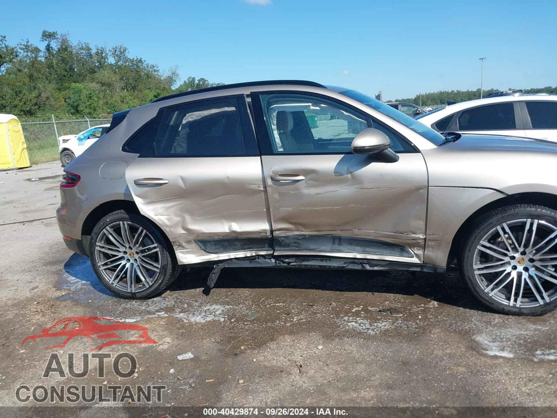 PORSCHE MACAN 2017 - WP1AB2A53HLB18508
