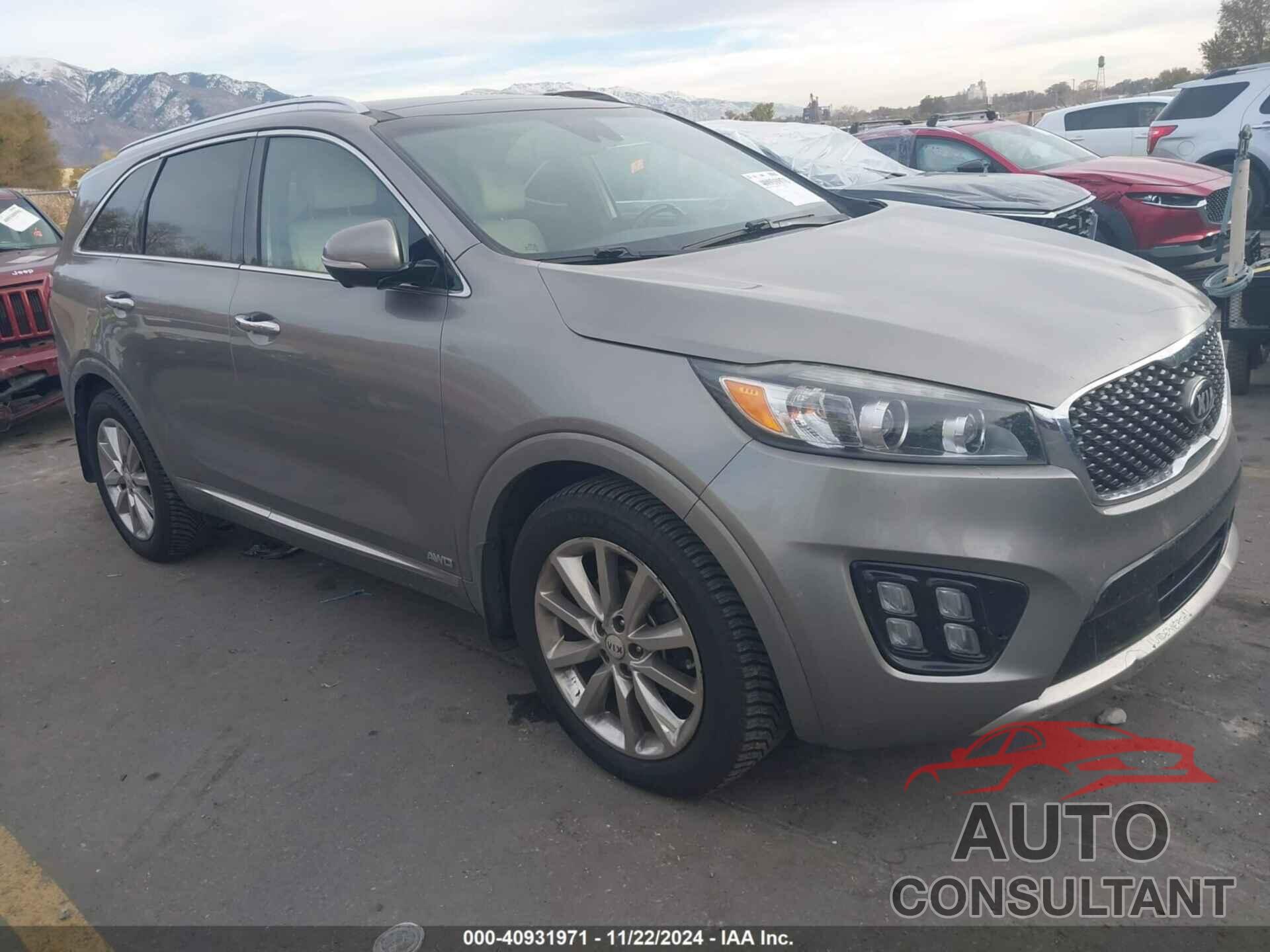 KIA SORENTO 2017 - 5XYPKDA59HG304752