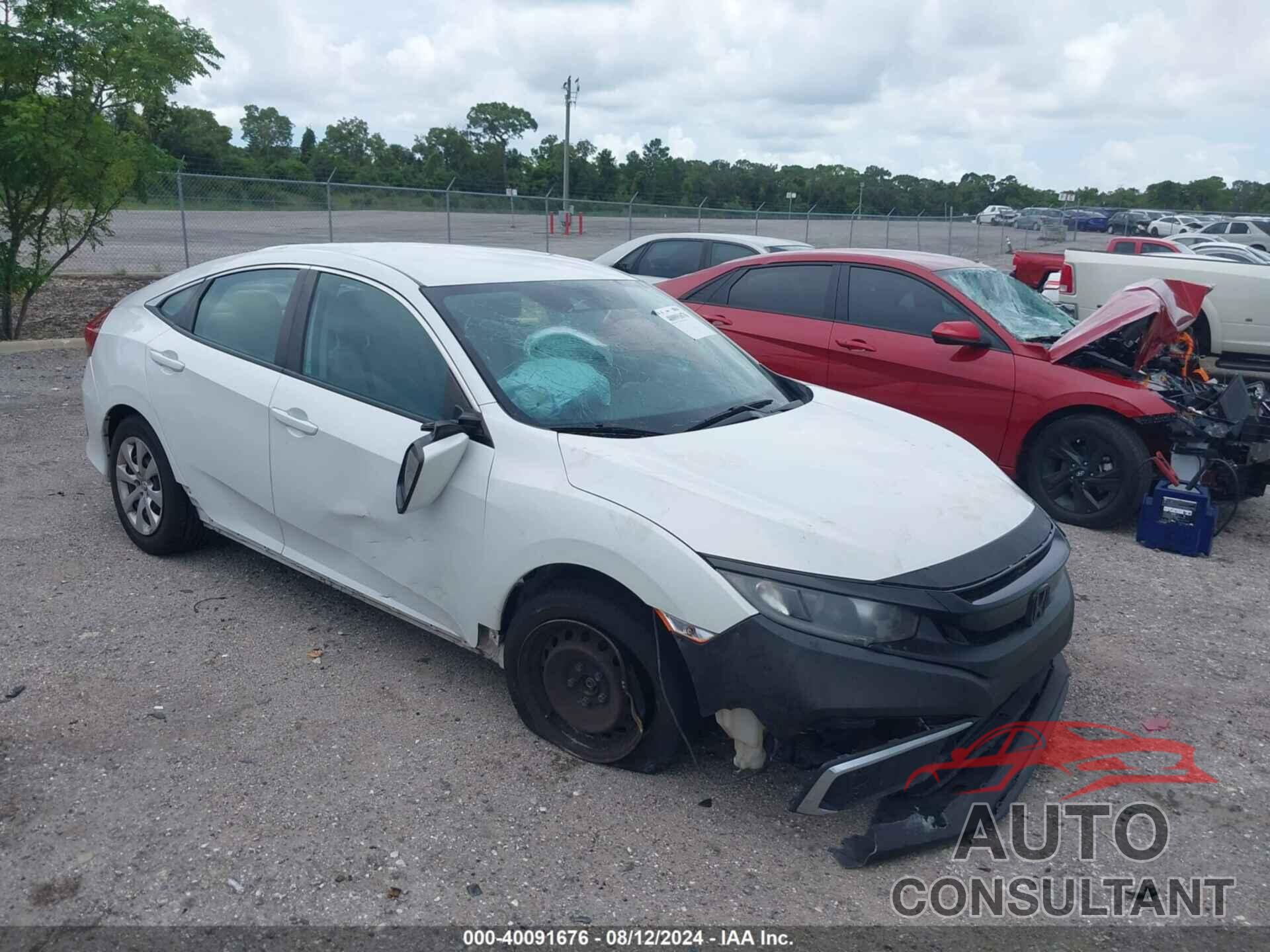 HONDA CIVIC 2019 - 2HGFC2F62KH570722