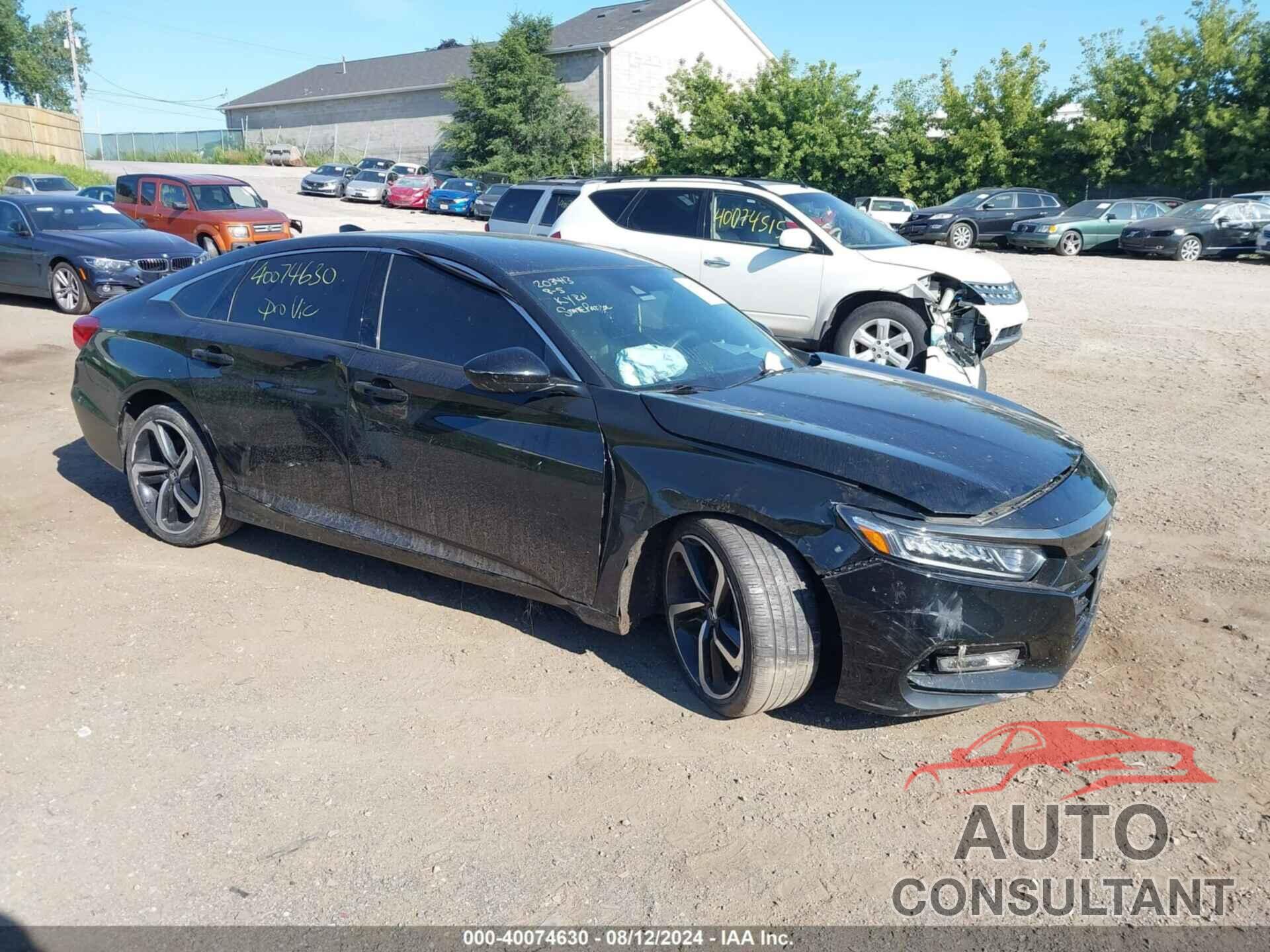 HONDA ACCORD 2019 - 1HGCV1F34KA128892