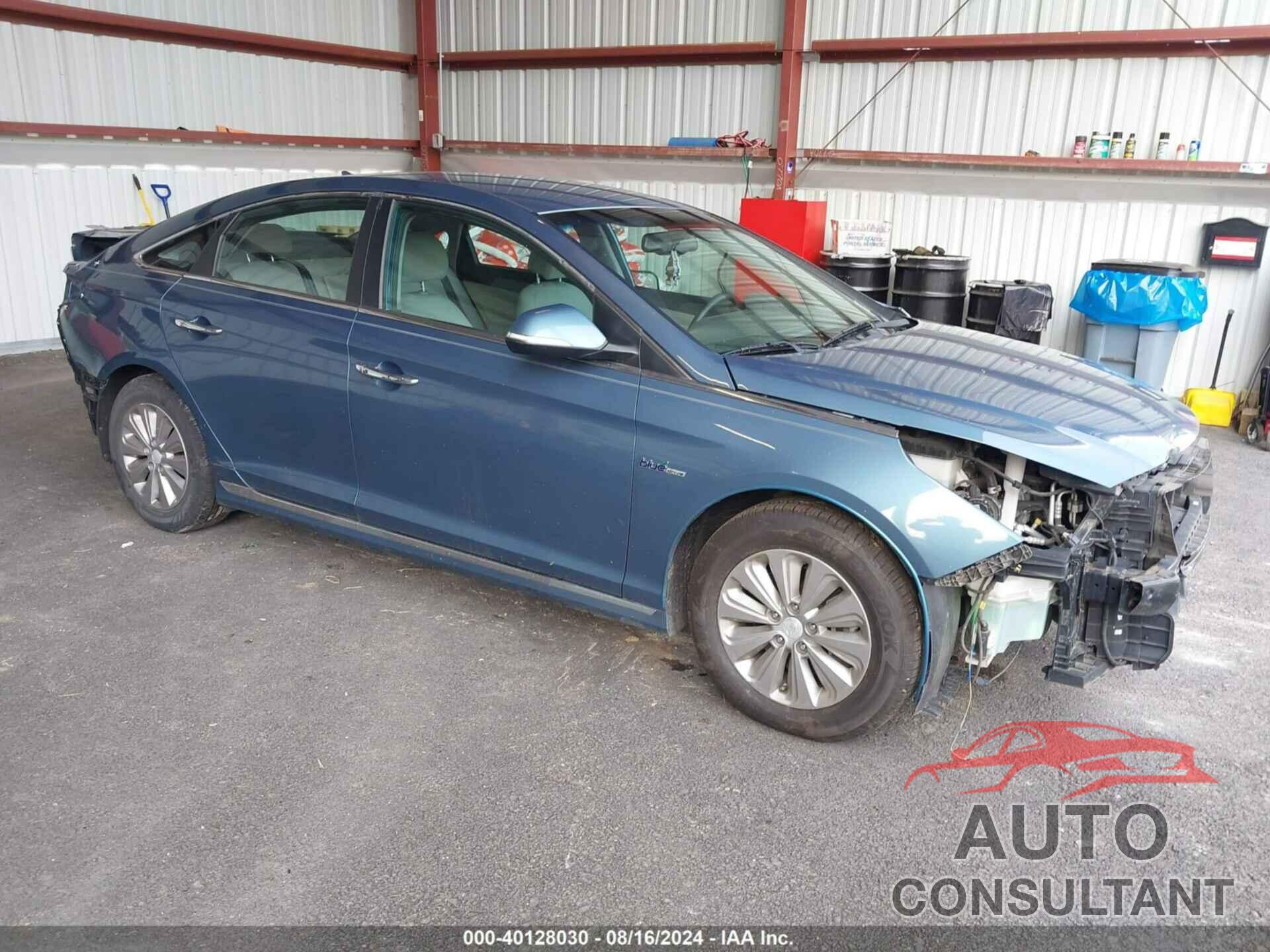 HYUNDAI SONATA HYBRID 2016 - KMHE24L12GA015417