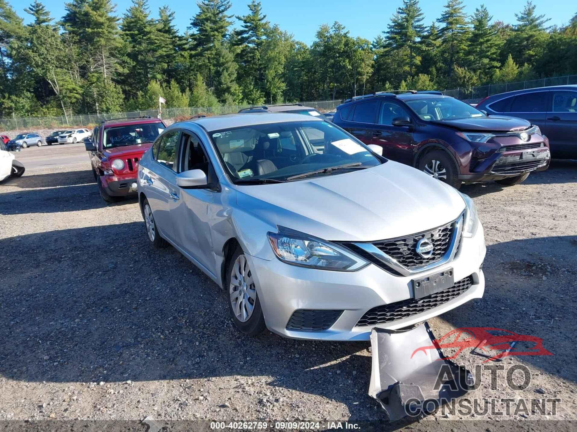 NISSAN SENTRA 2016 - 3N1AB7AP4GL639114