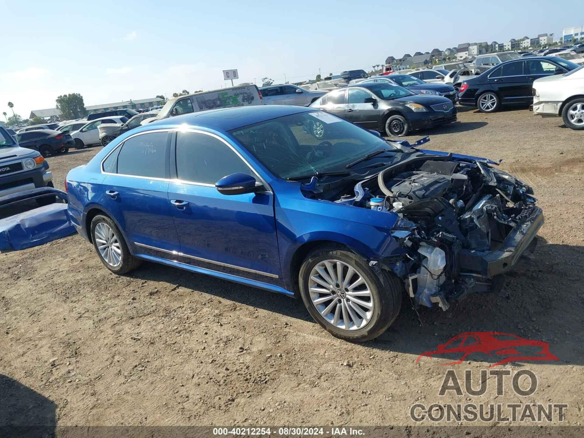 VOLKSWAGEN PASSAT 2017 - 1VWBT7A38HC064778