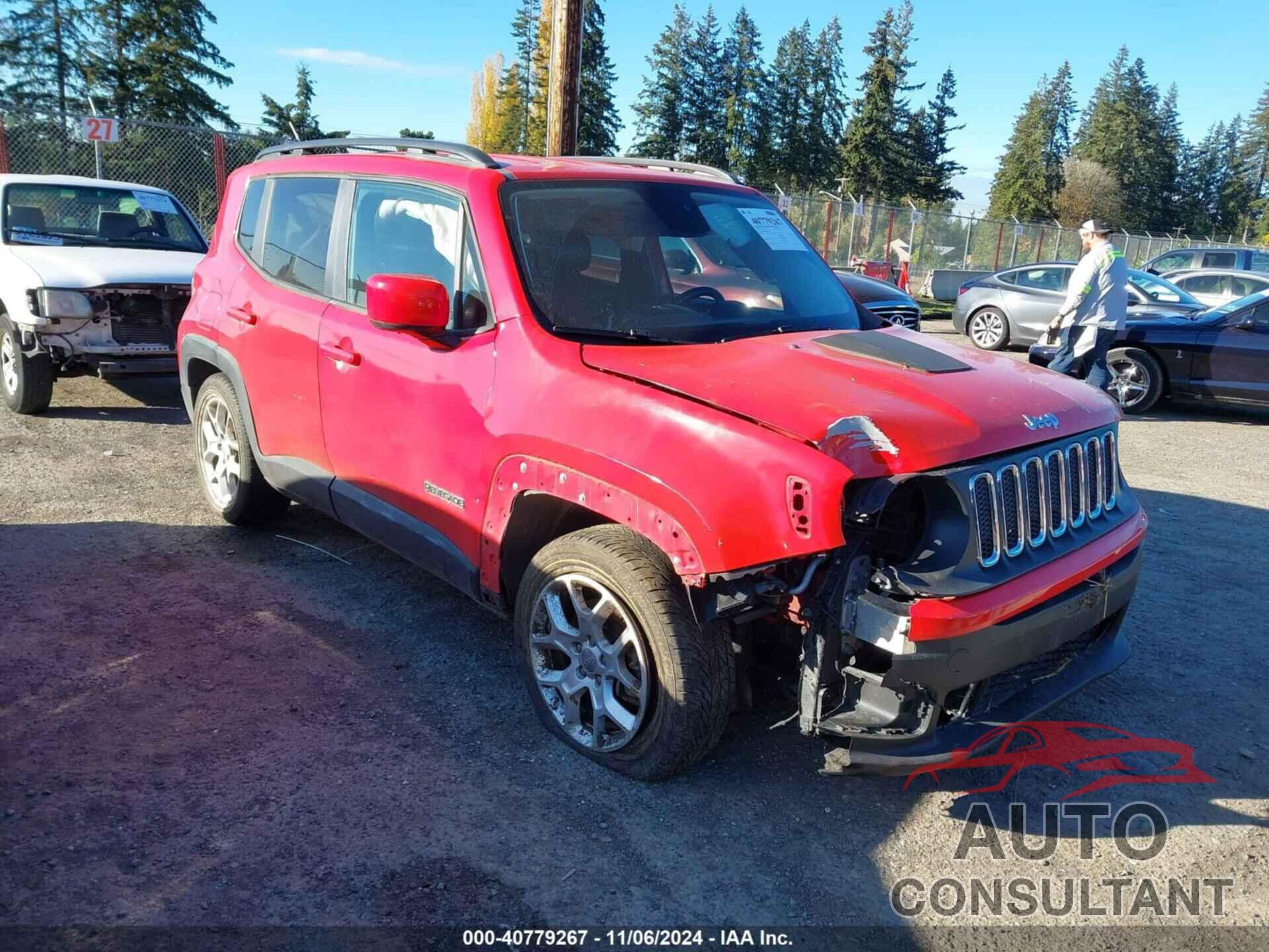 JEEP RENEGADE 2017 - ZACCJABB2HPG65700