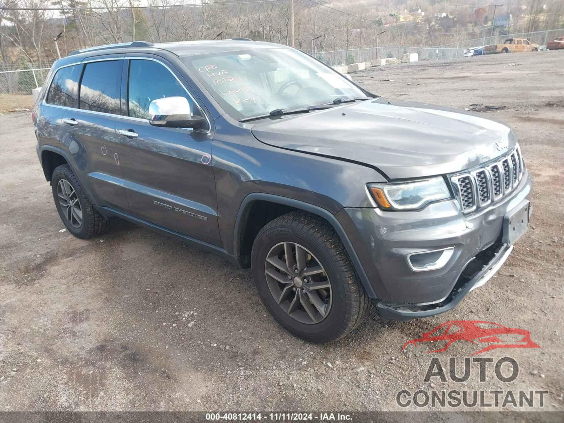 JEEP GRAND CHEROKEE 2017 - 1C4RJFBG4HC962930