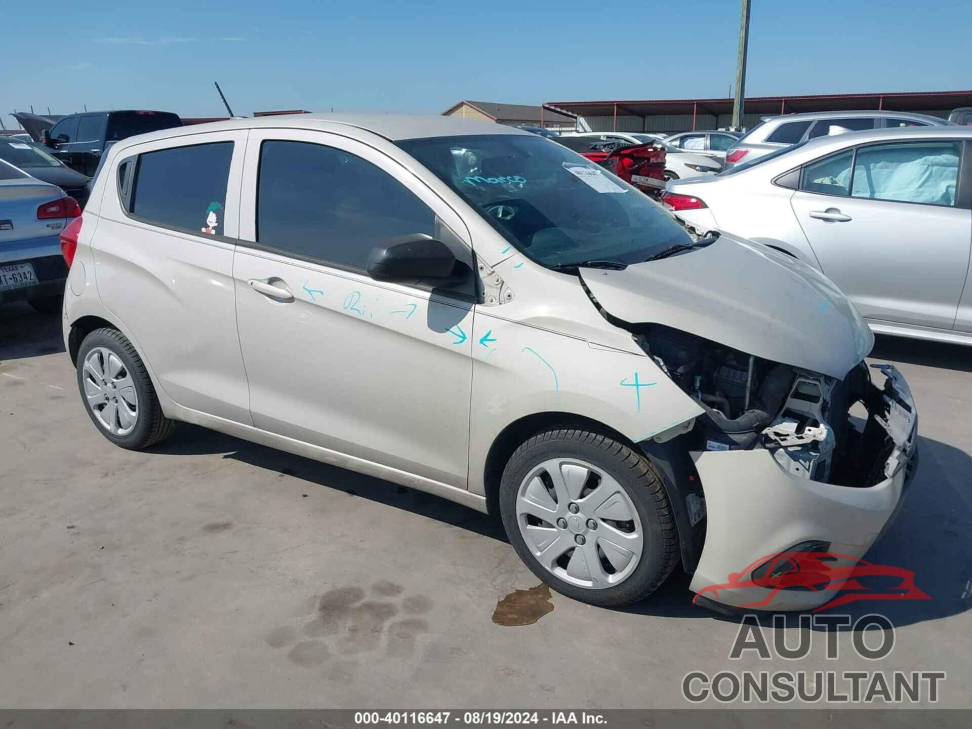 CHEVROLET SPARK 2017 - KL8CB6SA2HC763060