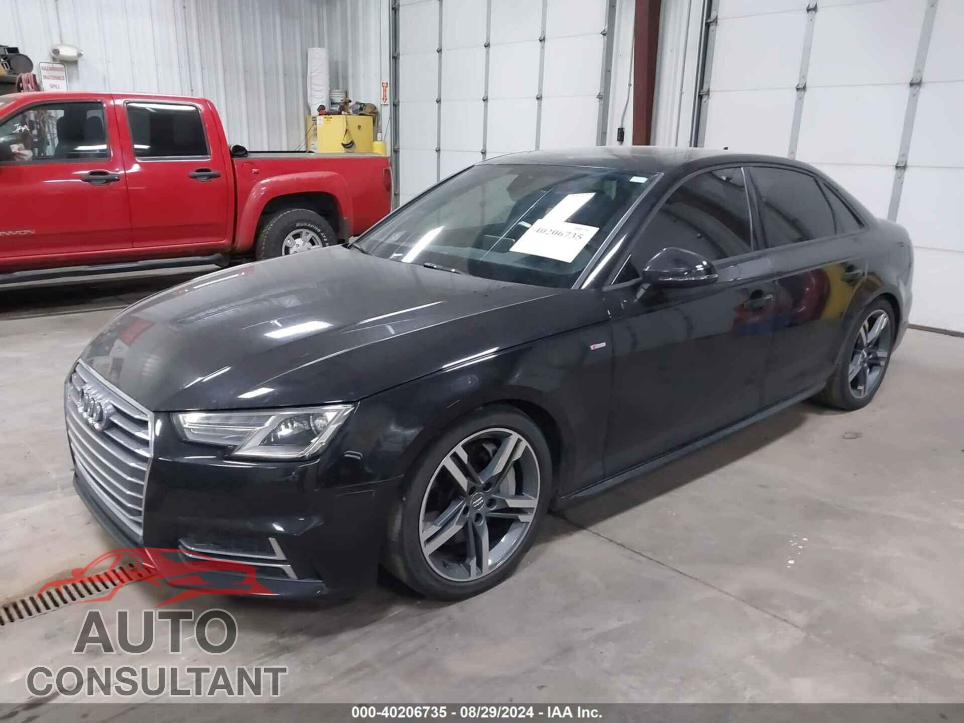AUDI A4 2017 - WAUDNAF46HN052408
