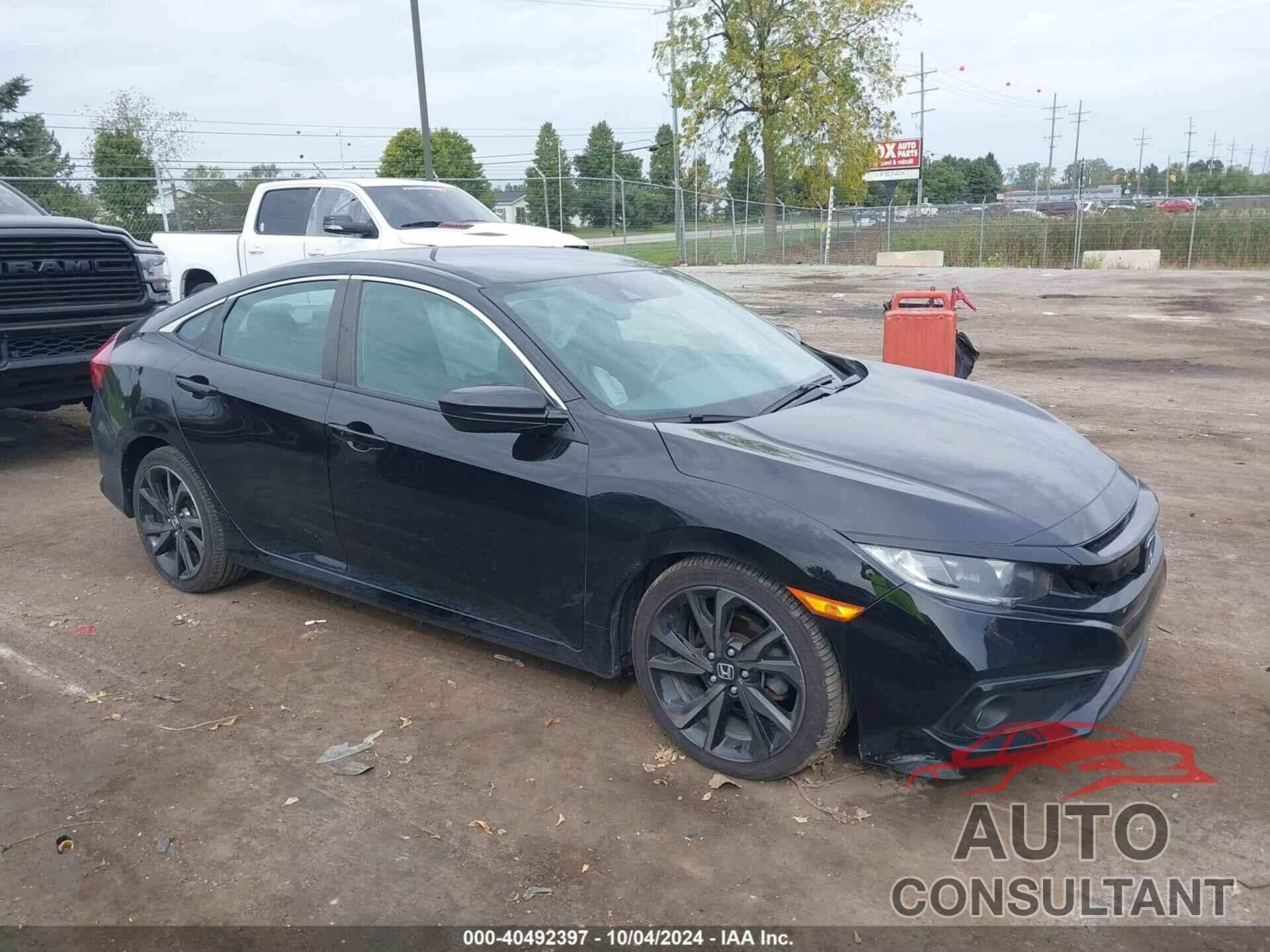 HONDA CIVIC 2020 - 2HGFC2F85LH600699