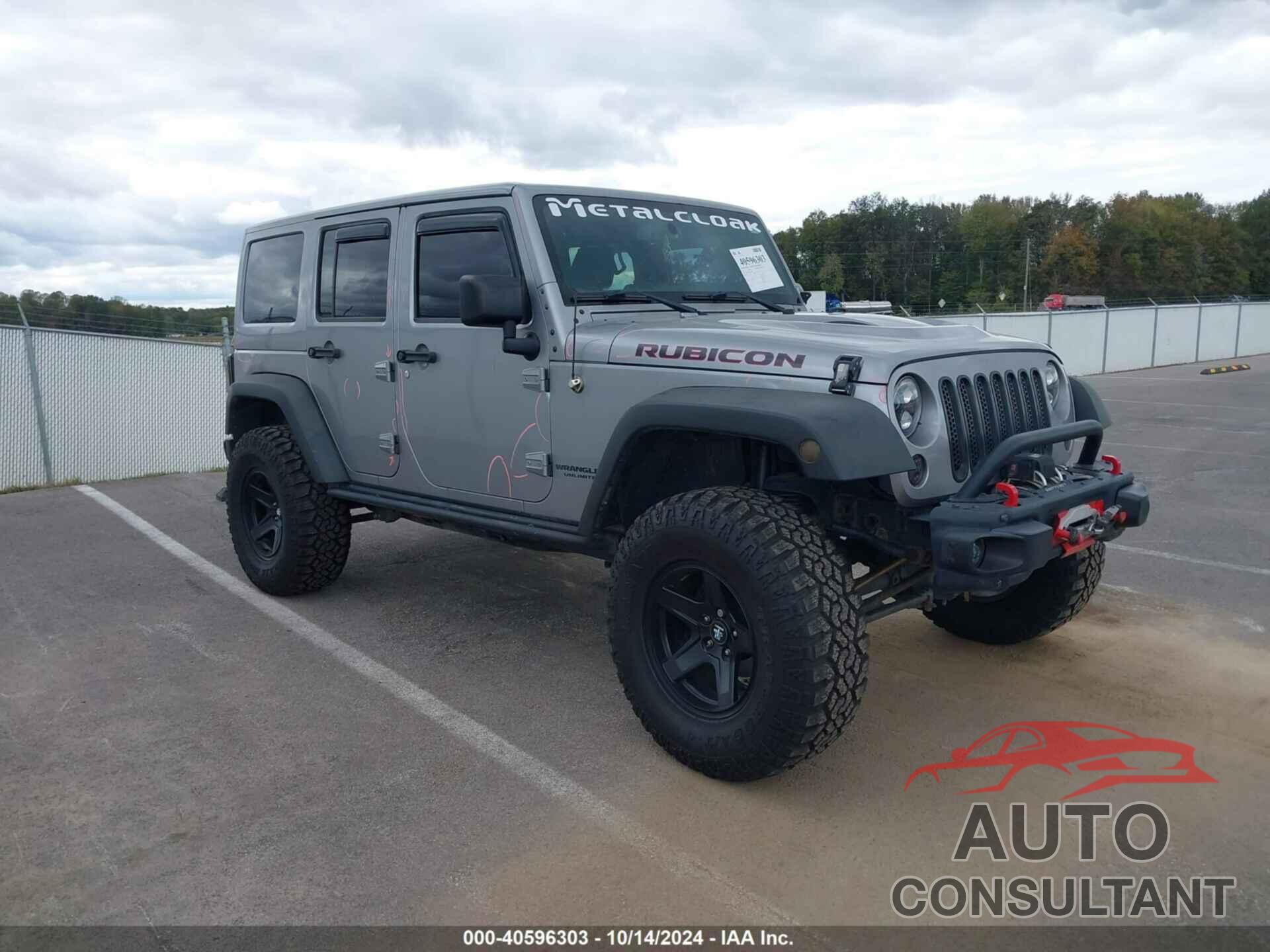 JEEP WRANGLER UNLIMITED 2016 - 1C4HJWFG6GL308788