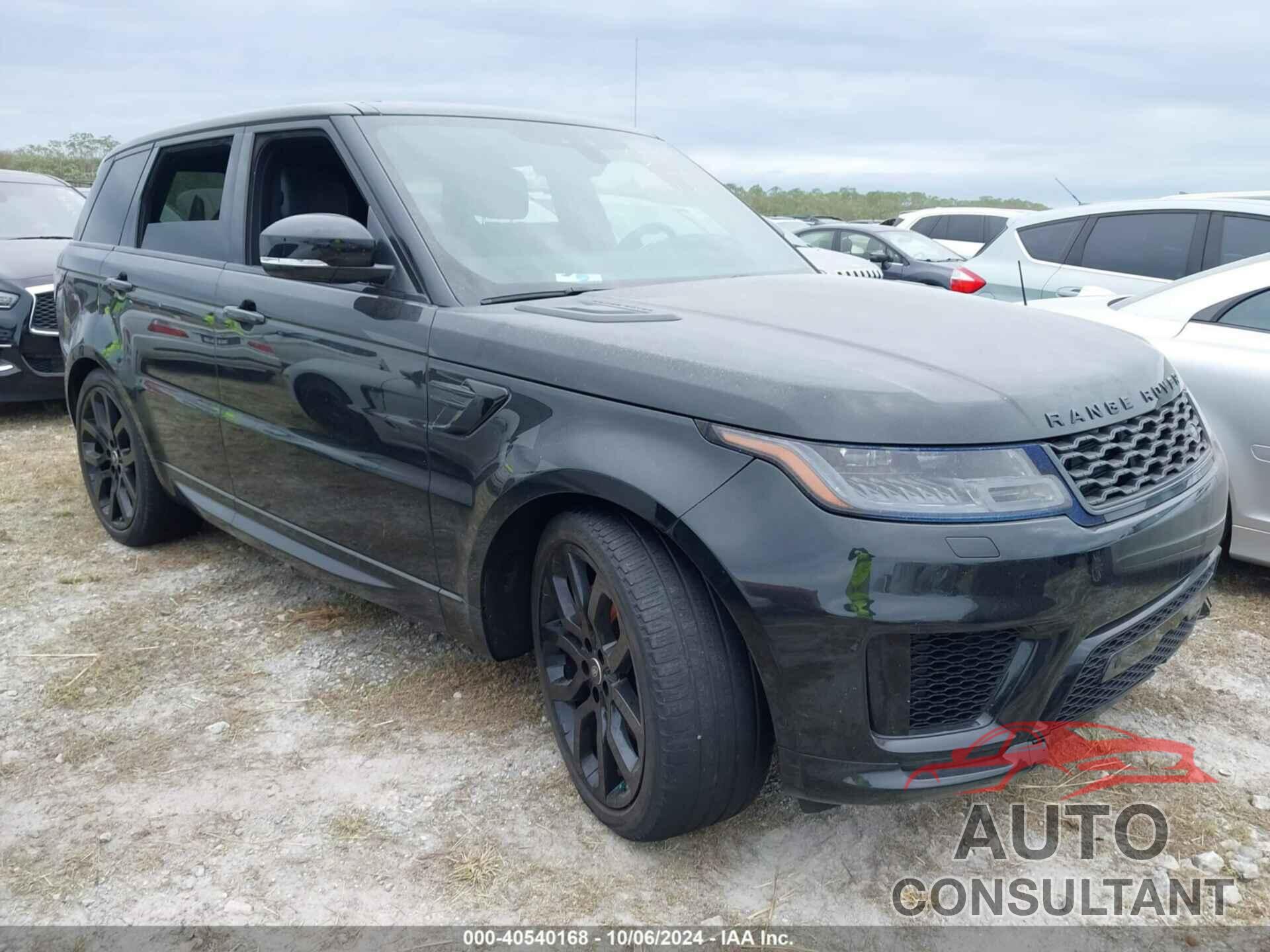 LAND ROVER RANGE ROVER SPORT 2020 - SALWR2SE3LA733784