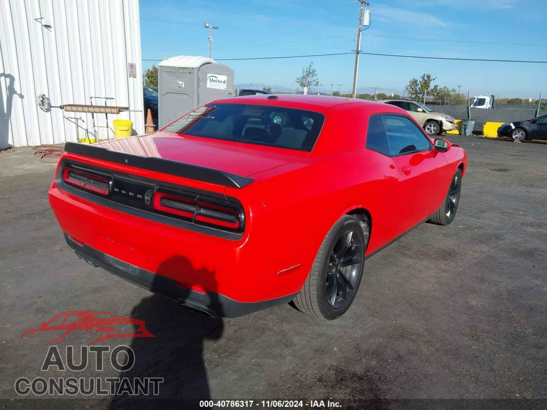 DODGE CHALLENGER 2018 - 2C3CDZAG9JH288636