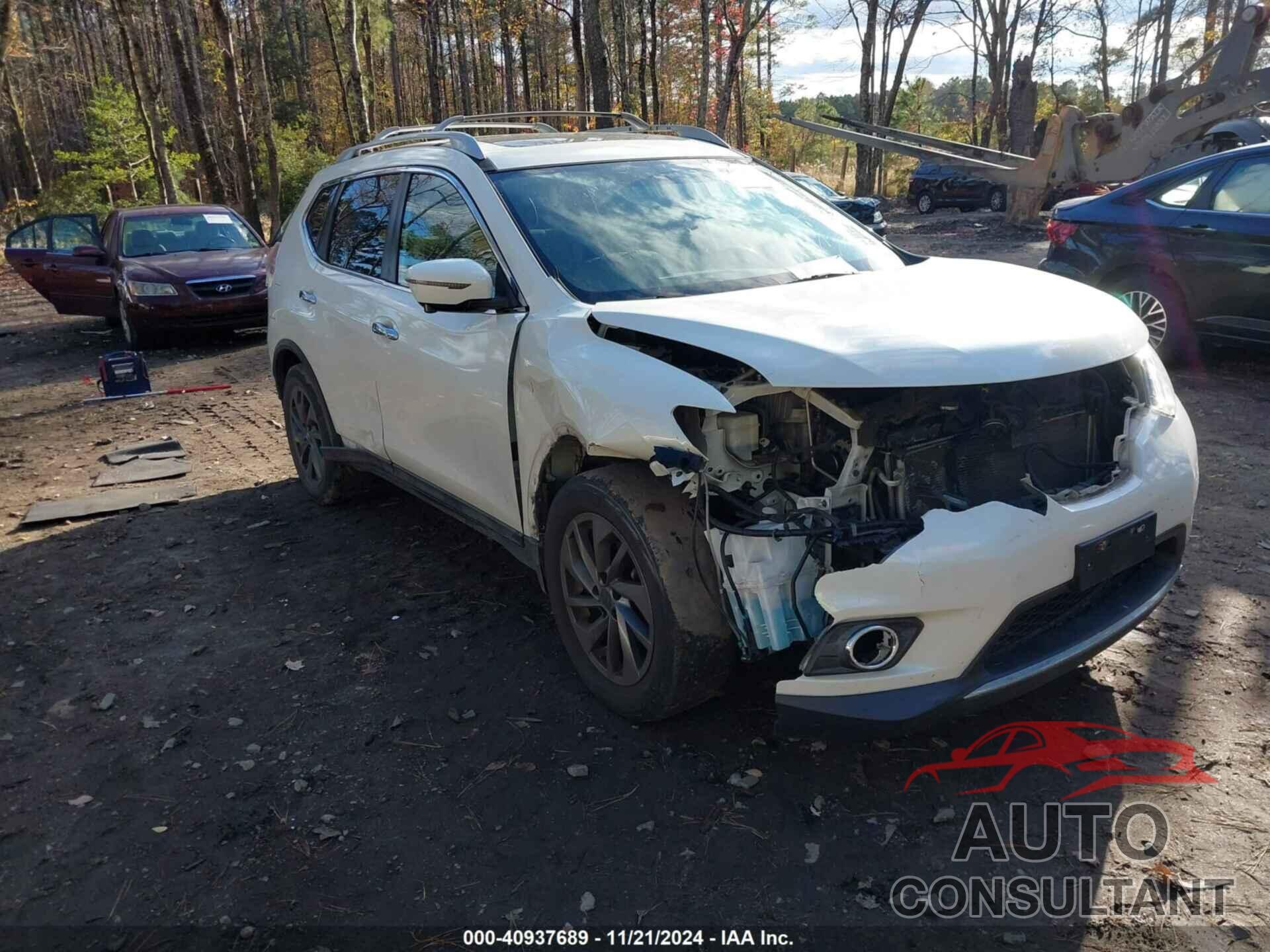 NISSAN ROGUE 2016 - 5N1AT2MT2GC865066