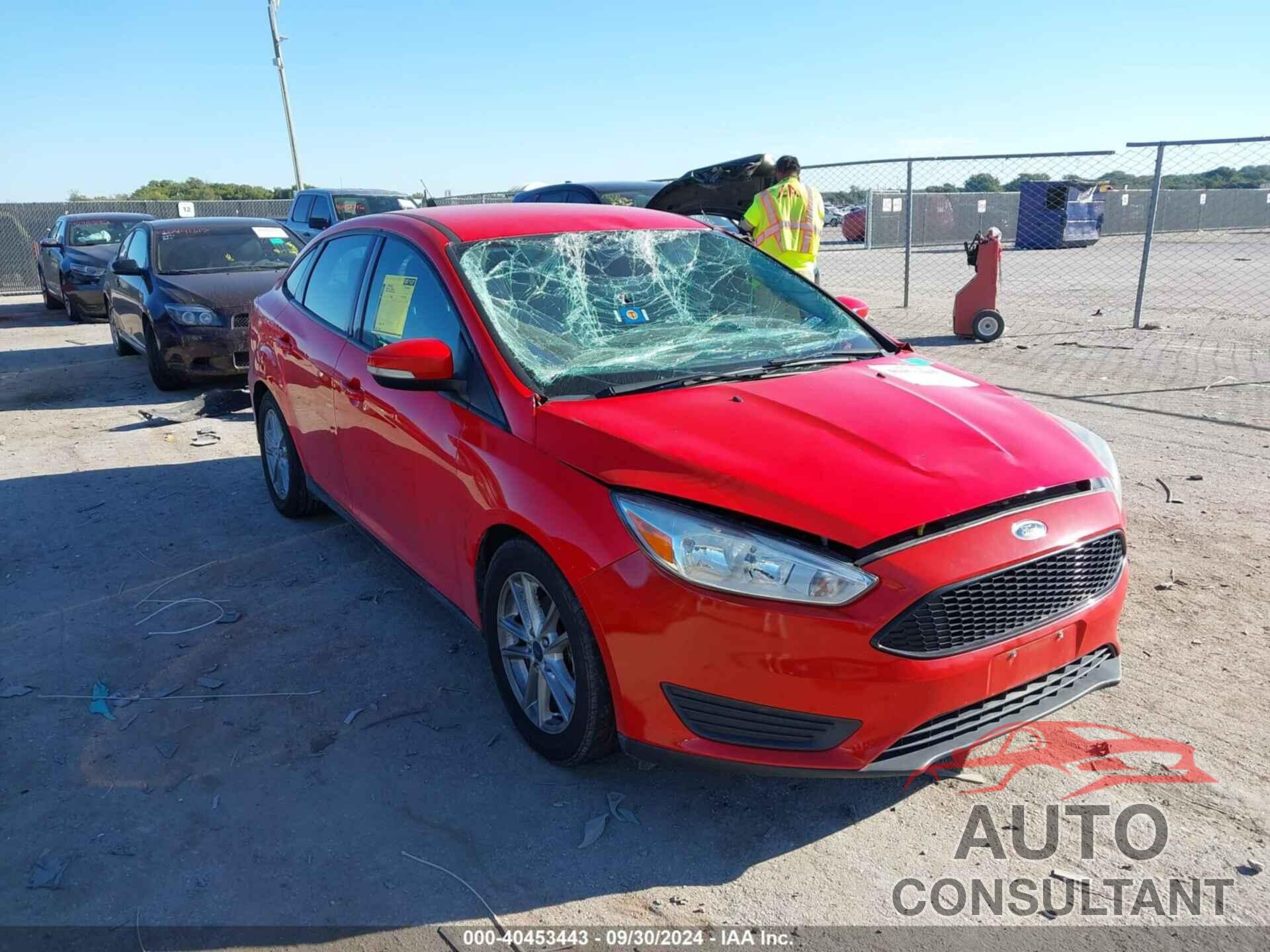 FORD FOCUS 2016 - 1FADP3F23GL291342