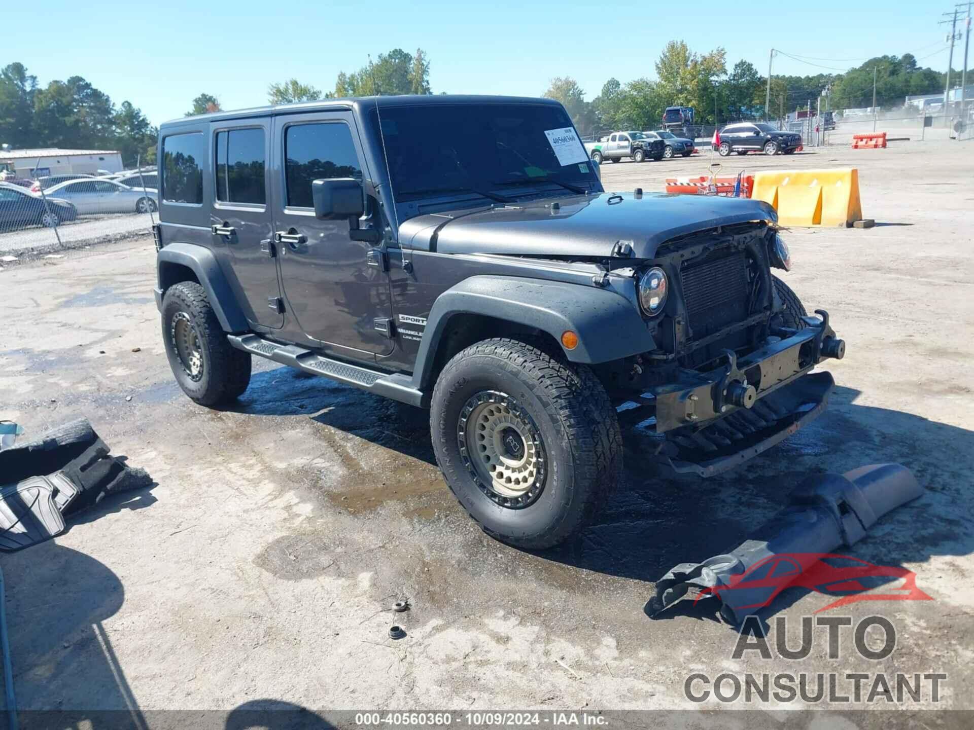 JEEP WRANGLER JK UNLIMITED 2018 - 1C4HJWDGXJL920289