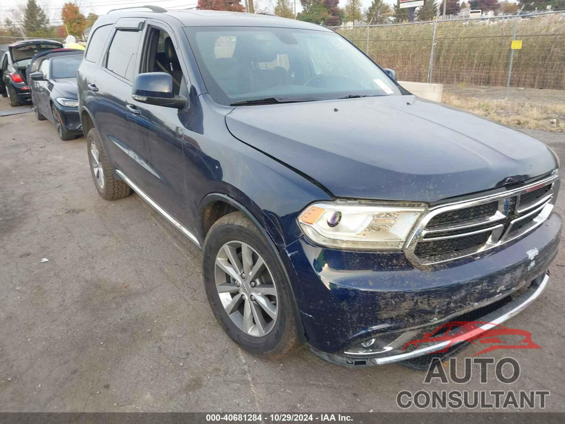 DODGE DURANGO 2014 - 1C4RDJDG1EC593091