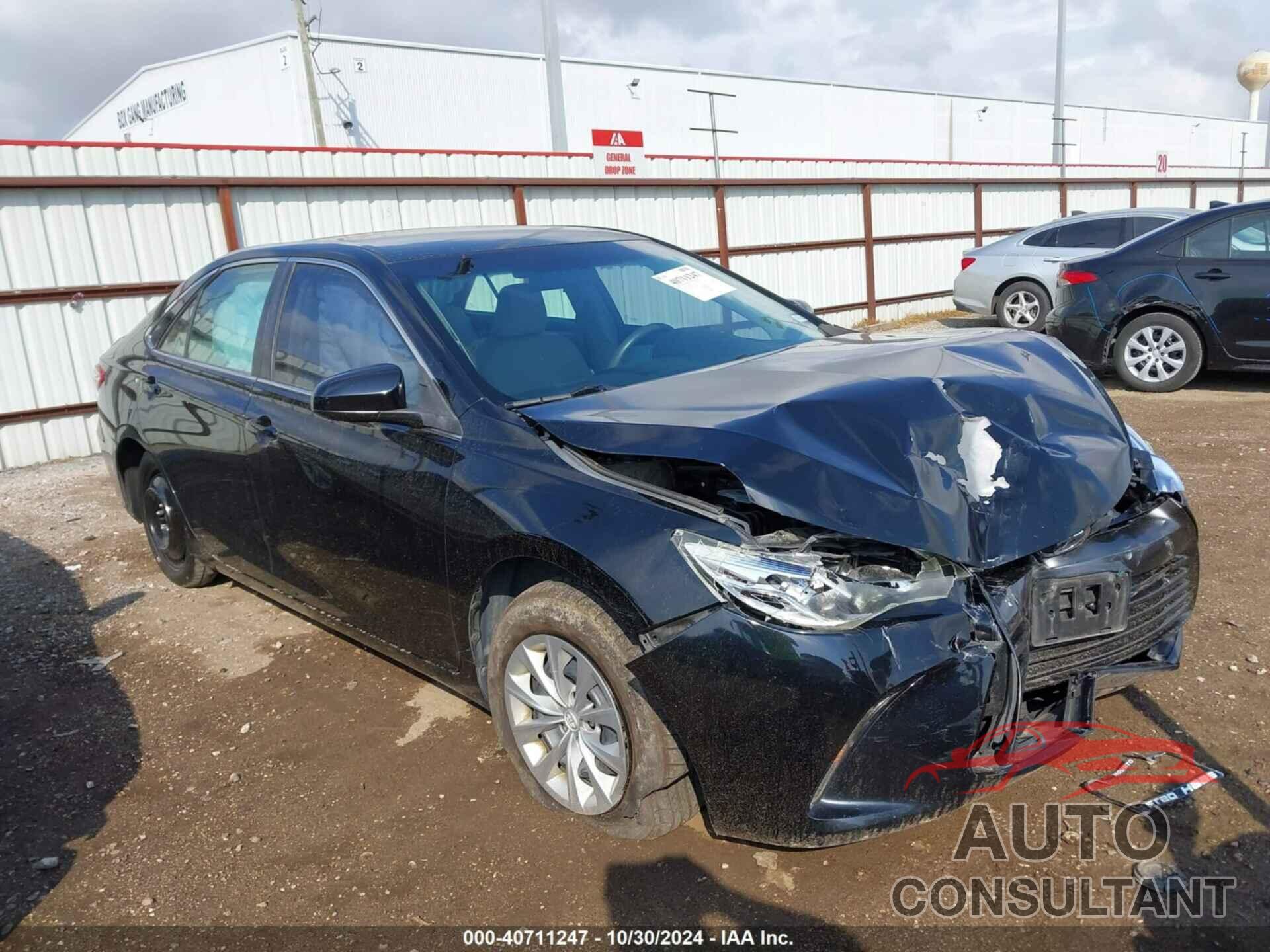 TOYOTA CAMRY 2016 - 4T4BF1FK4GR578080