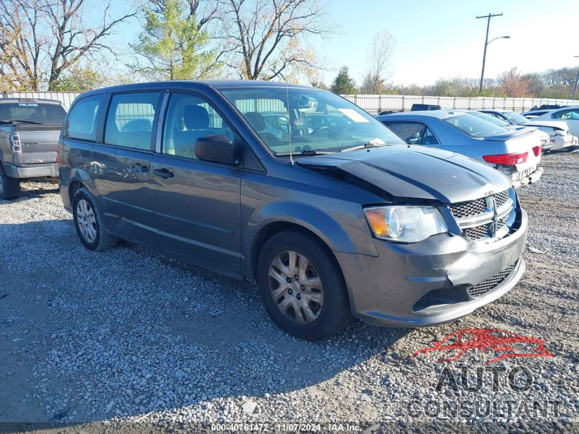 DODGE GRAND CARAVAN 2016 - 2C4RDGBGXGR109905