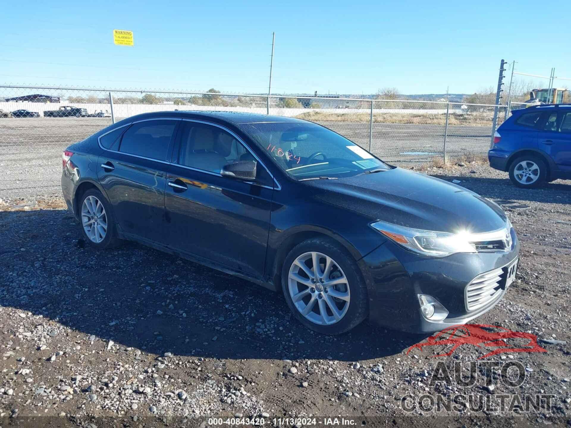 TOYOTA AVALON 2013 - 4T1BK1EB1DU015930