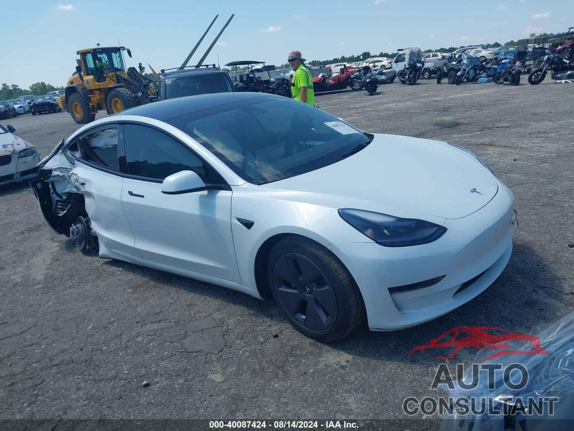 TESLA MODEL 3 2022 - 5YJ3E1EAXNF360164