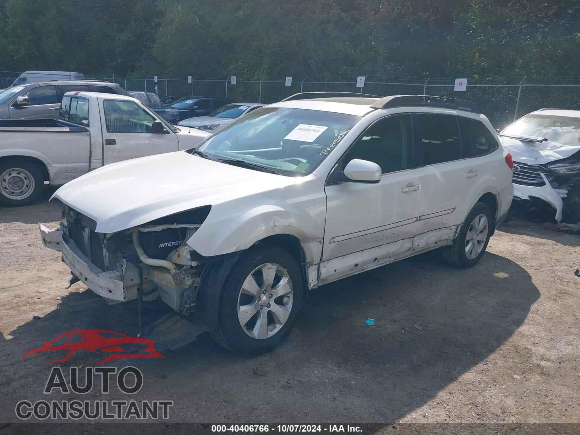 SUBARU OUTBACK 2011 - 4S4BRBKC8B3343671