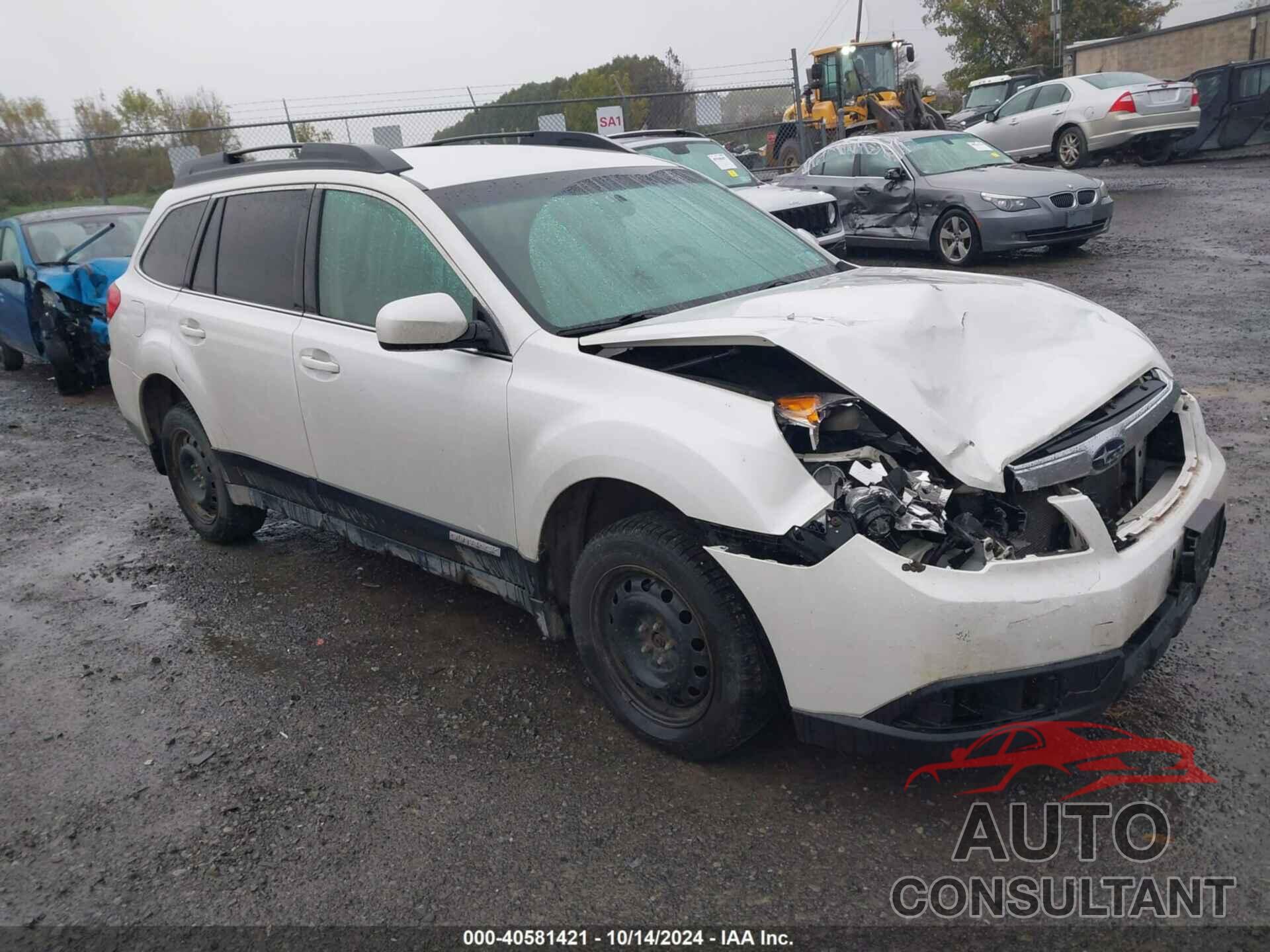 SUBARU OUTBACK 2012 - 4S4BRBCC7C1220567