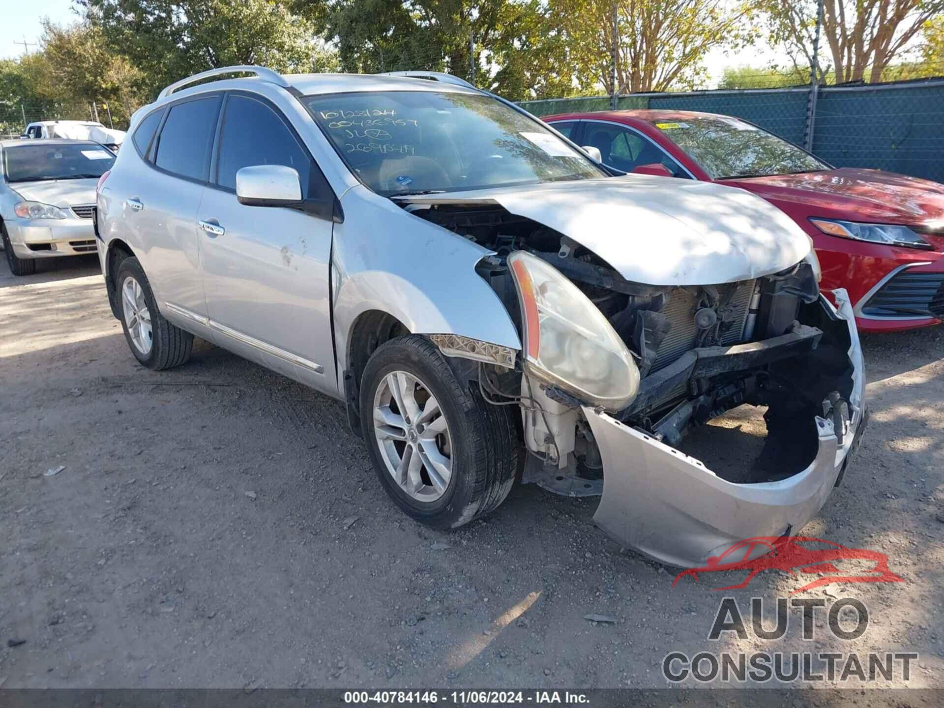 NISSAN ROGUE 2012 - JN8AS5MT5CW269049