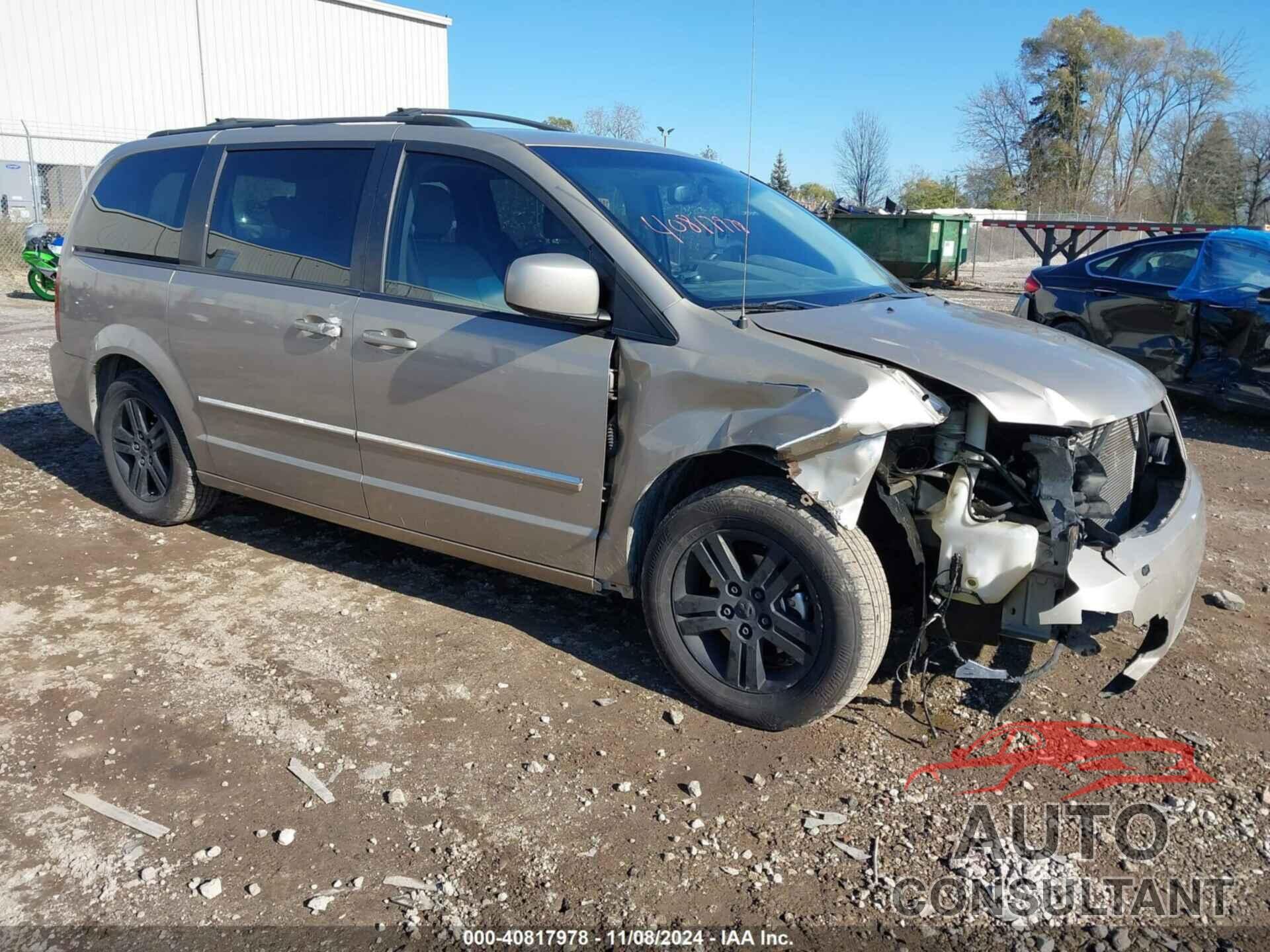 DODGE GRAND CARAVAN 2009 - 2D8HN44X19R618919
