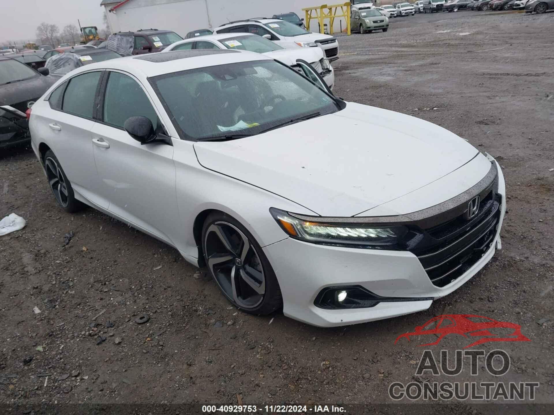 HONDA ACCORD 2022 - 1HGCV2F30NA001096