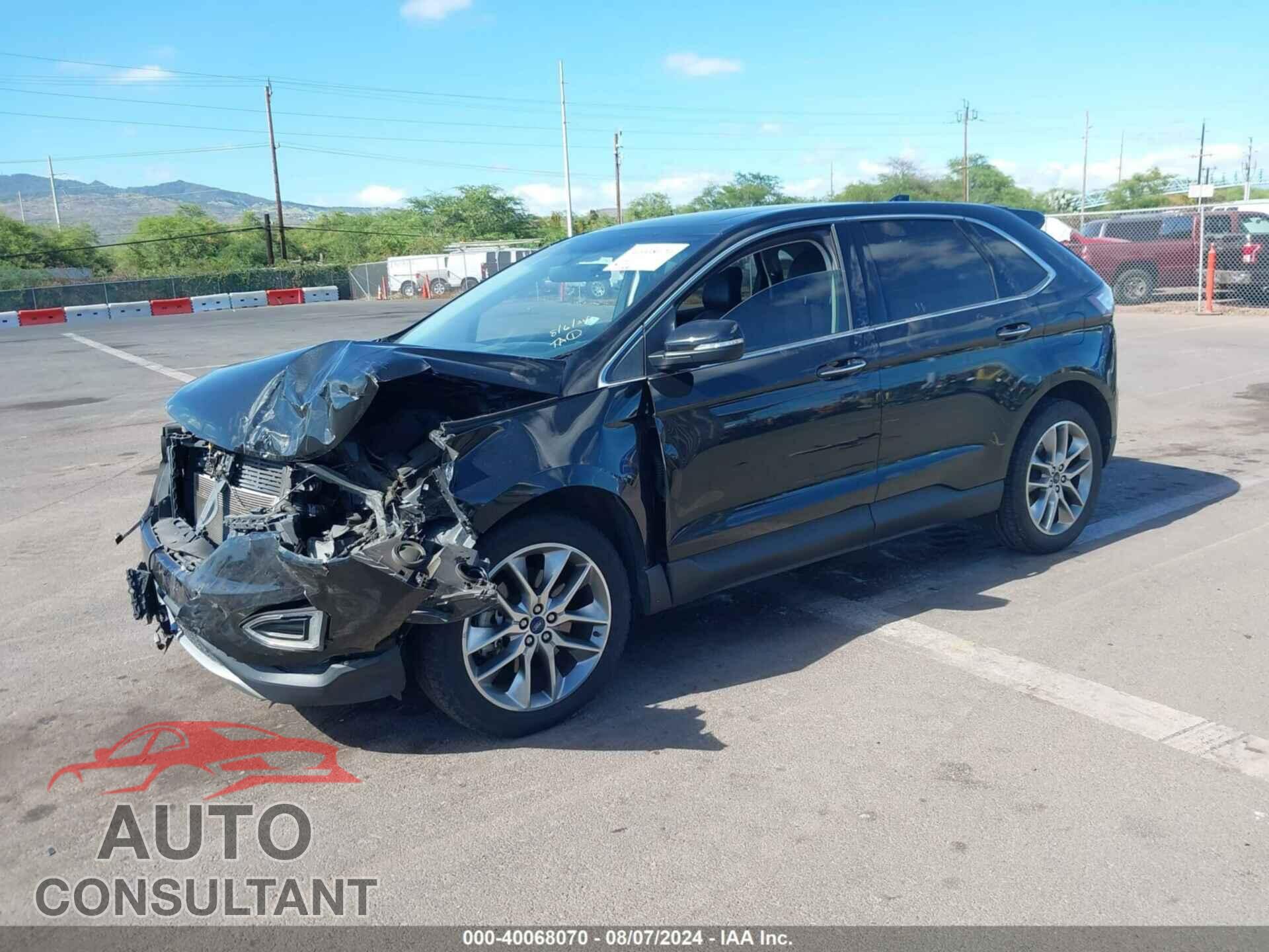 FORD EDGE 2015 - 2FMTK3K85FBB59062