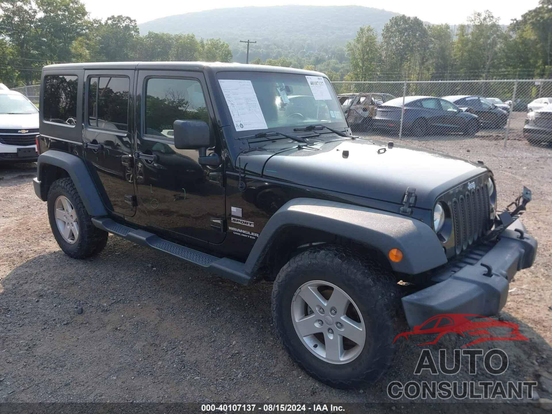 JEEP WRANGLER UNLIMITED 2017 - 1C4BJWDG4HL704860