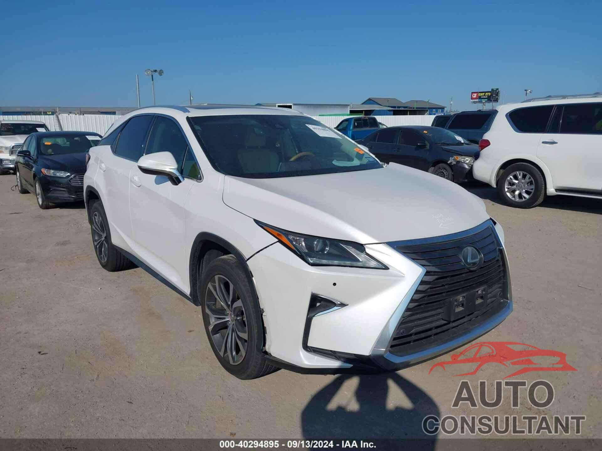 LEXUS RX 350 2017 - 2T2ZZMCA2HC087731