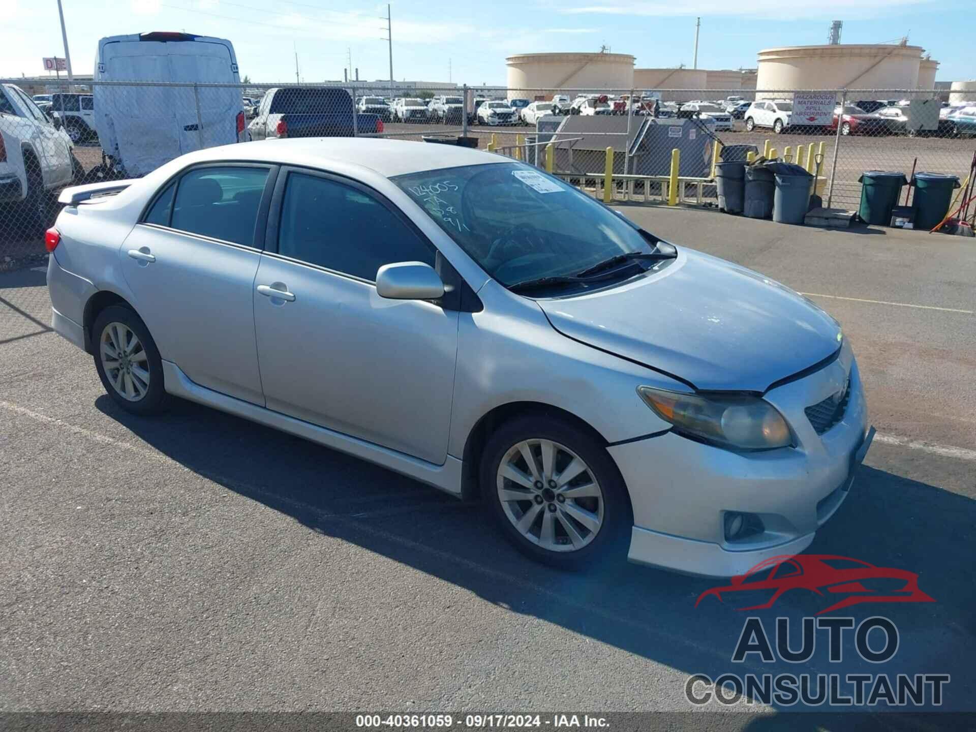 TOYOTA COROLLA 2010 - 2T1BU4EE0AC505505