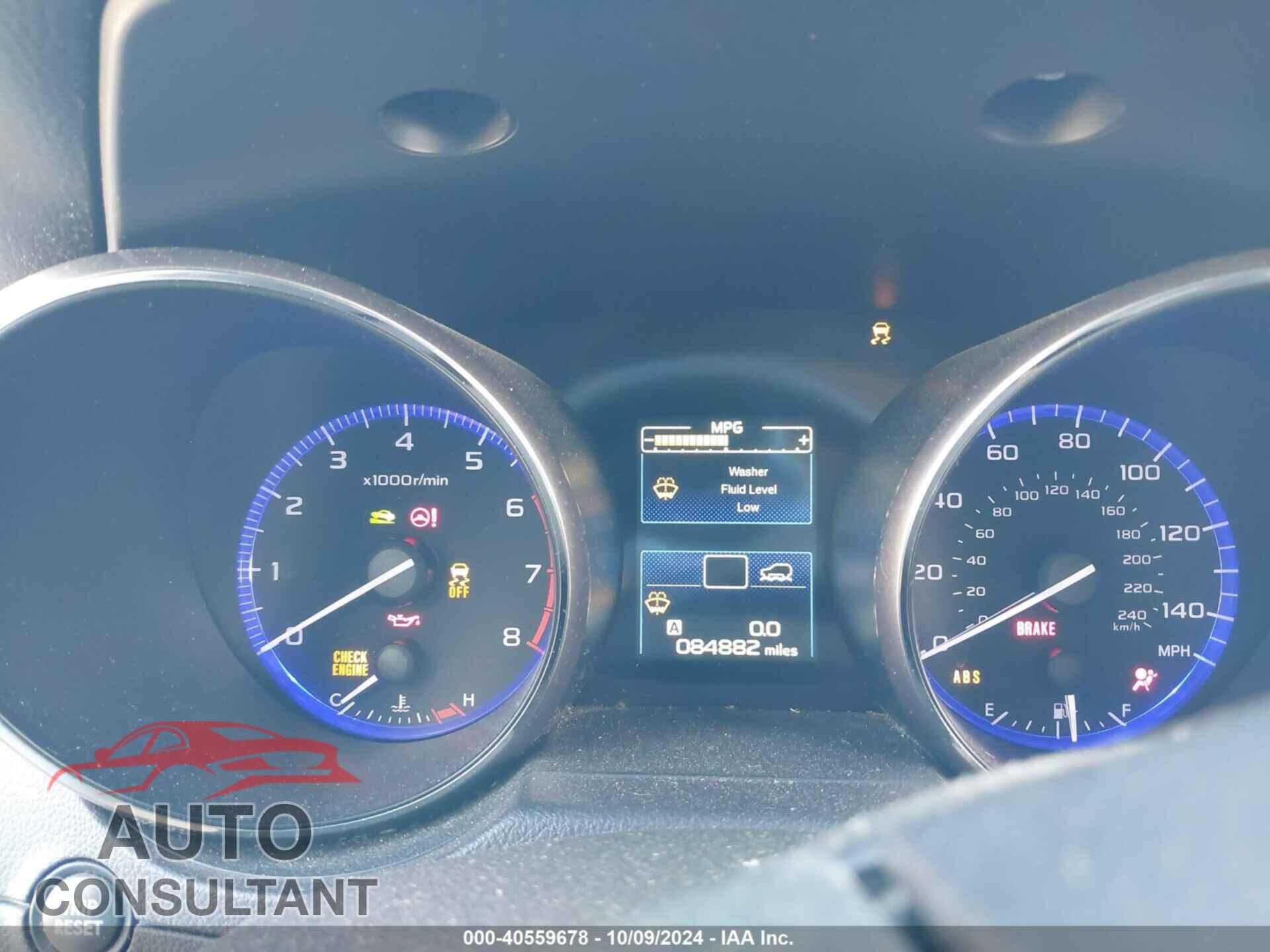 SUBARU OUTBACK 2016 - 4S4BSBCC8G3245315