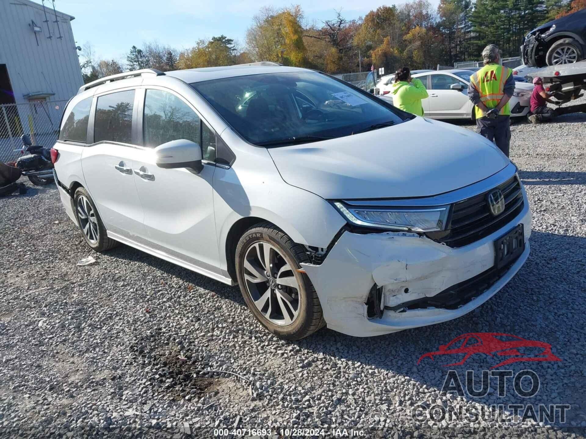 HONDA ODYSSEY 2022 - 5FNRL6H83NB056227