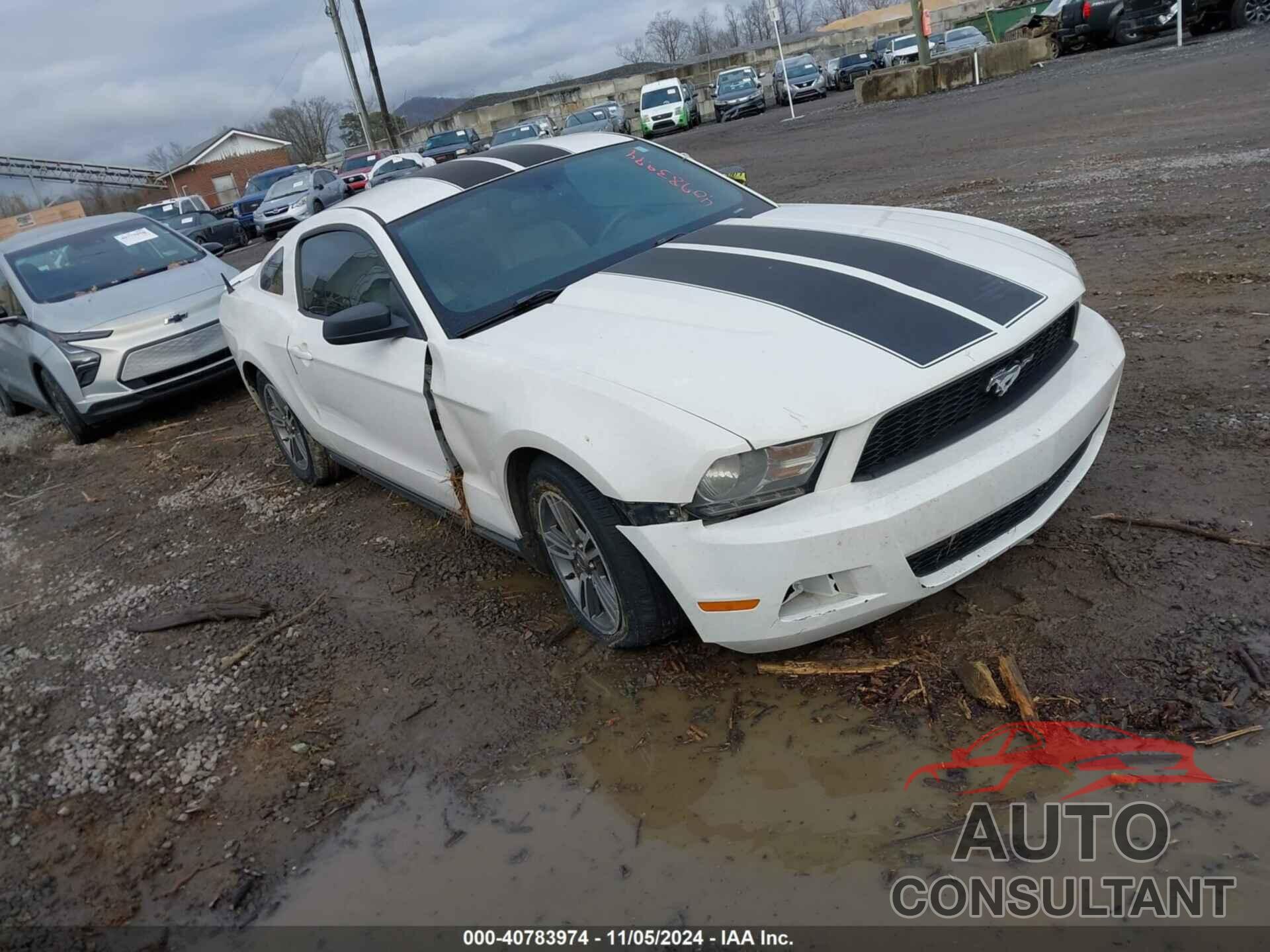 FORD MUSTANG 2012 - 1ZVBP8AM7C5287359