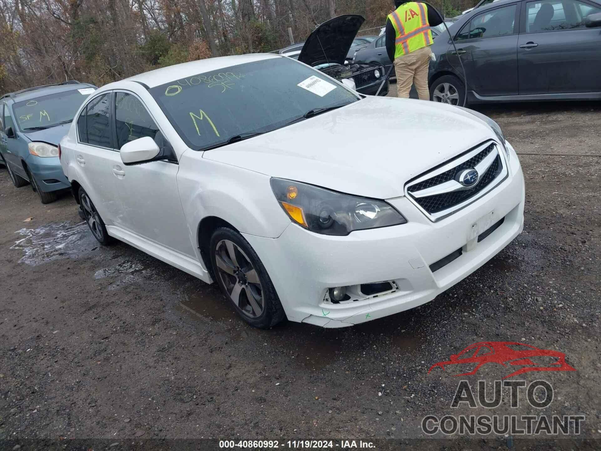 SUBARU LEGACY 2011 - 4S3BMBJ65B3245678