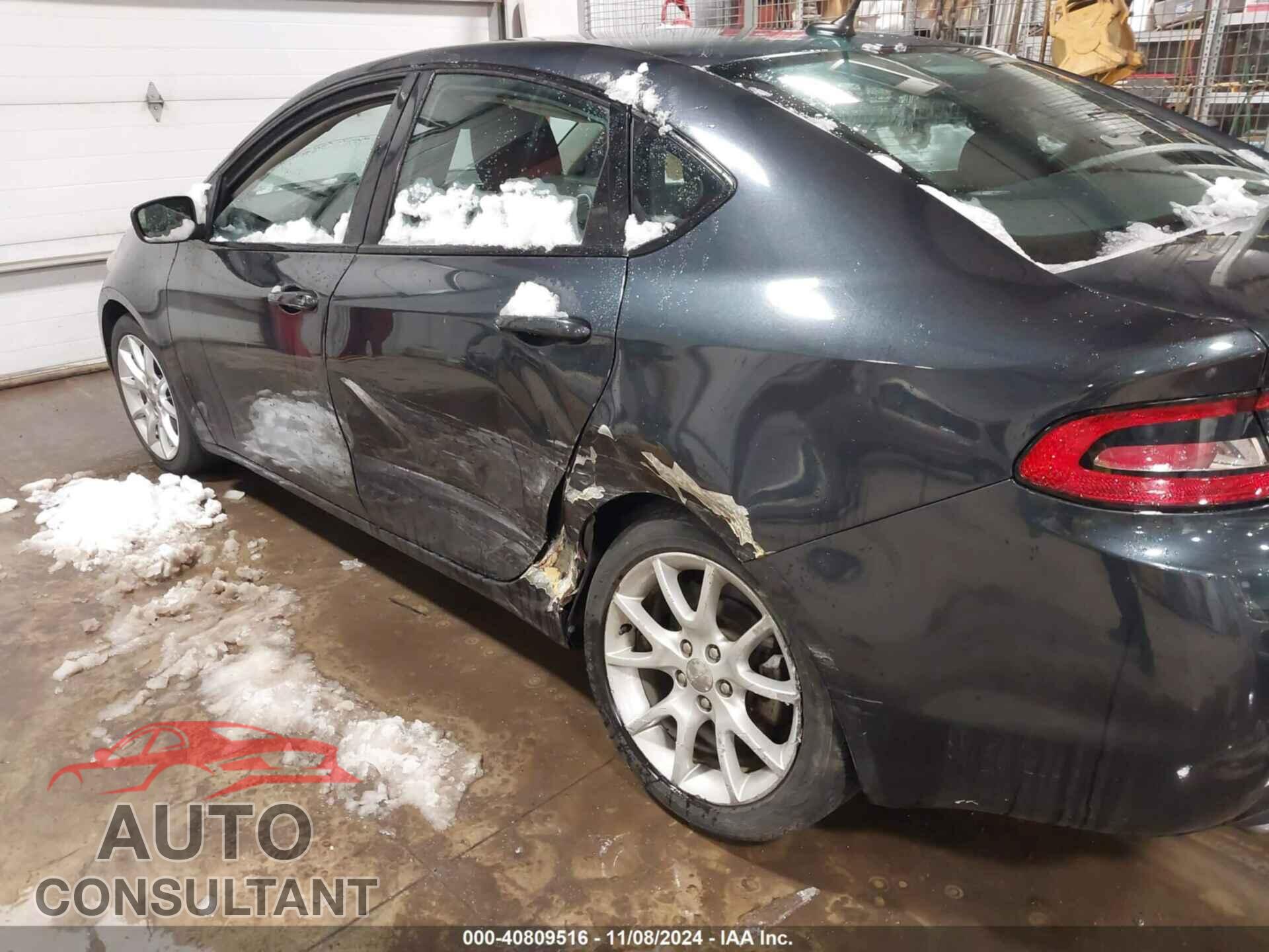 DODGE DART 2013 - 1C3CDFBA4DD340278