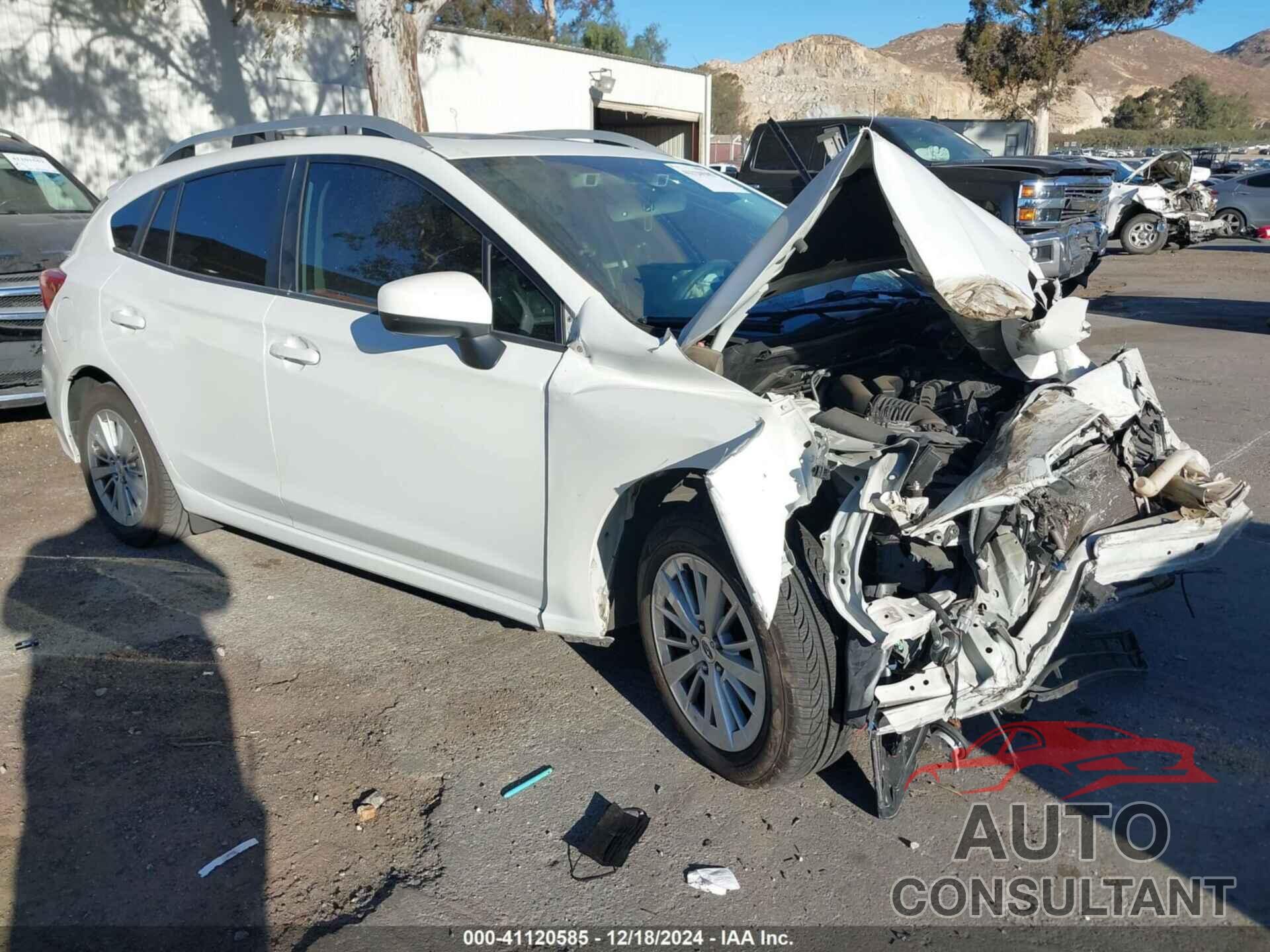SUBARU IMPREZA 2018 - 4S3GTAD64J3712988