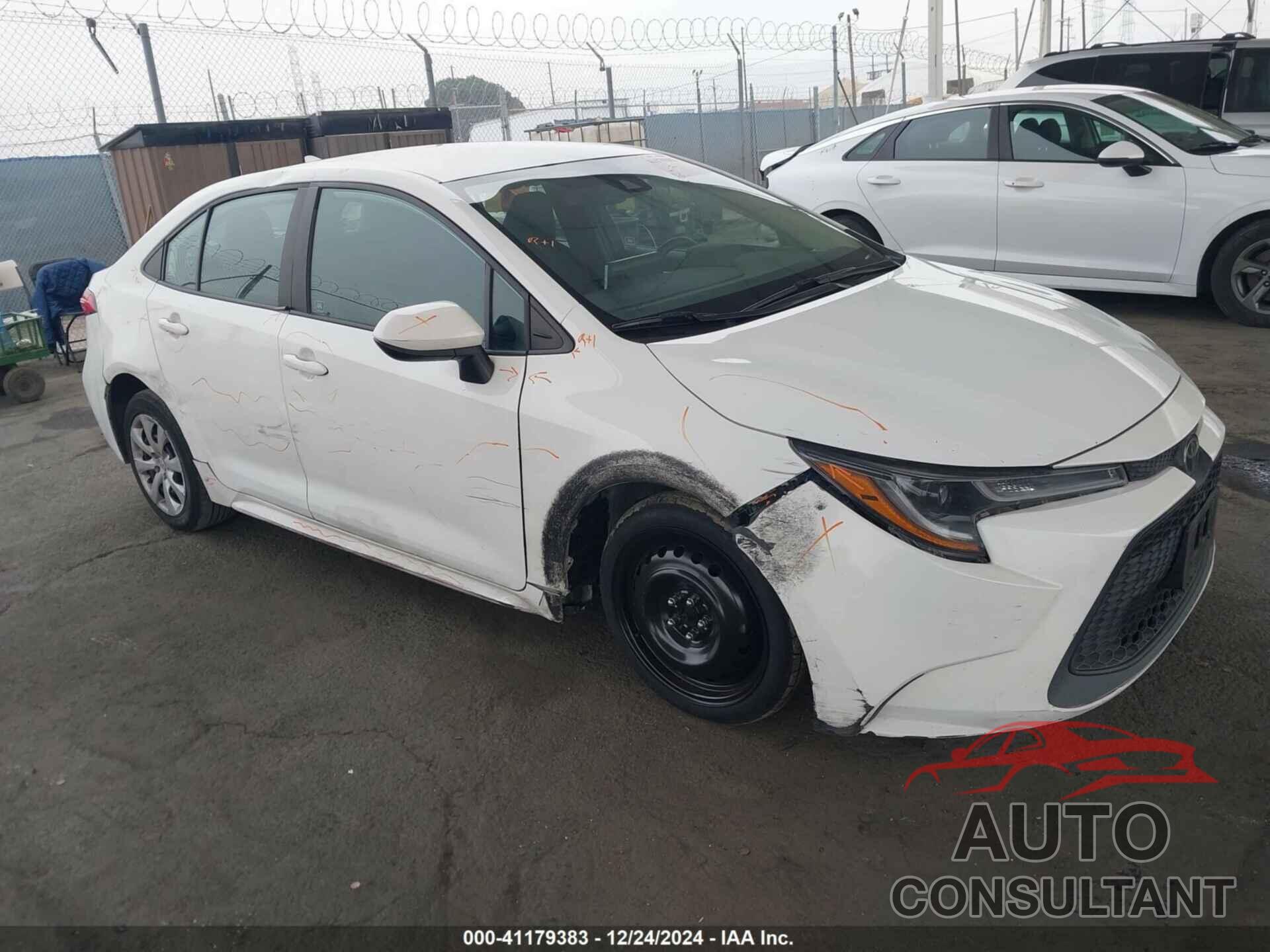 TOYOTA COROLLA 2020 - 5YFEPRAE8LP096504